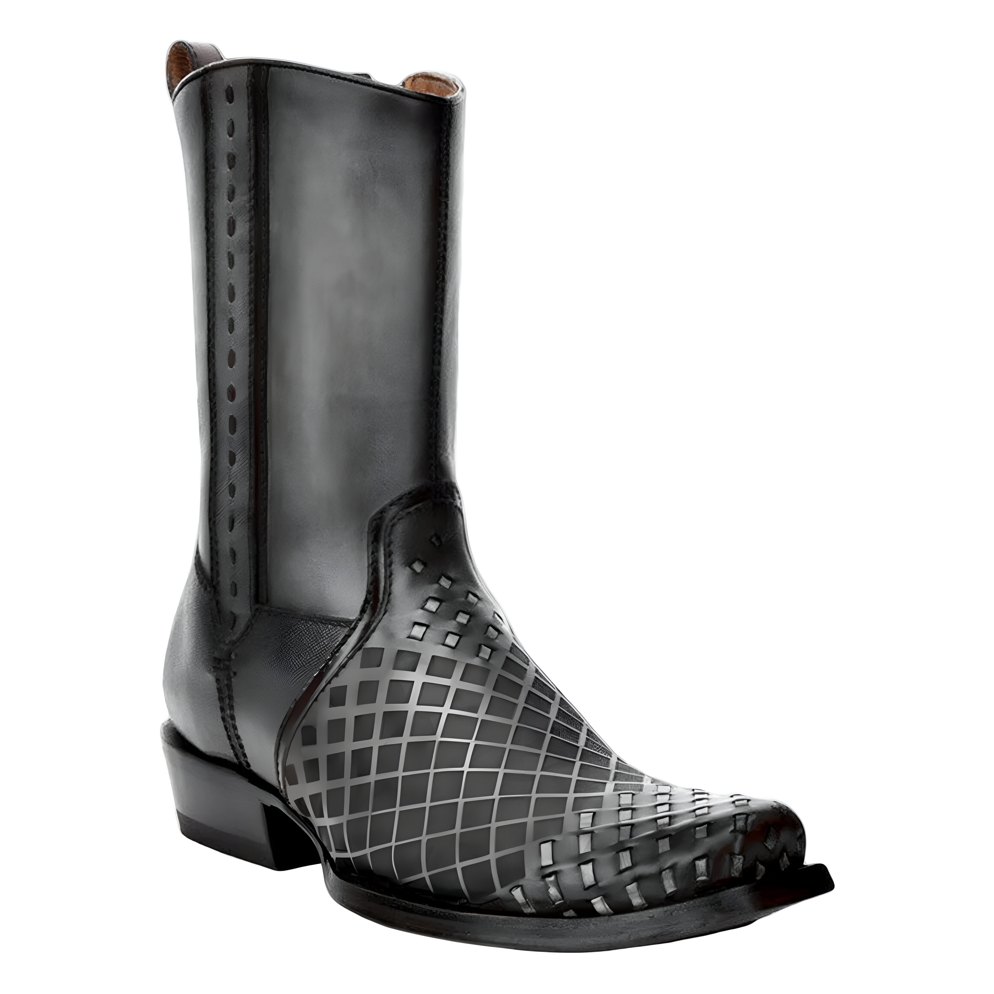 Cuadra MN Urban Western Oxford Cowhide Boot 1J1XRS Light Black