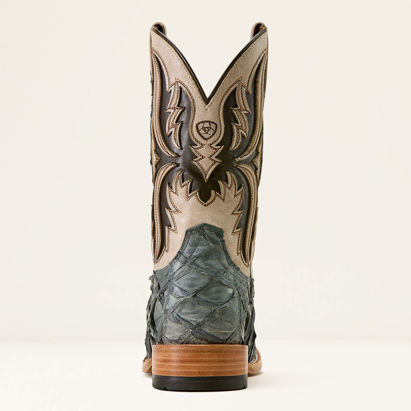 Ariat Men Pirarucu Ashwood Wide Square Toe Cowboy Boot 10072898
