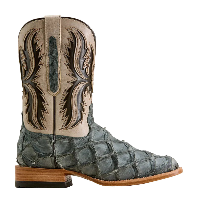 Ariat Men Pirarucu Ashwood Wide Square Toe Cowboy Boot 10072898