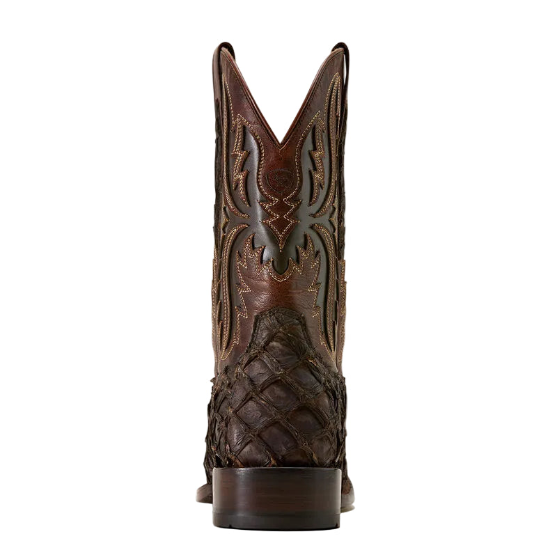Ariat Men Pirarucu Ashwood Wide Square Toe Cowboy Boot 10072899