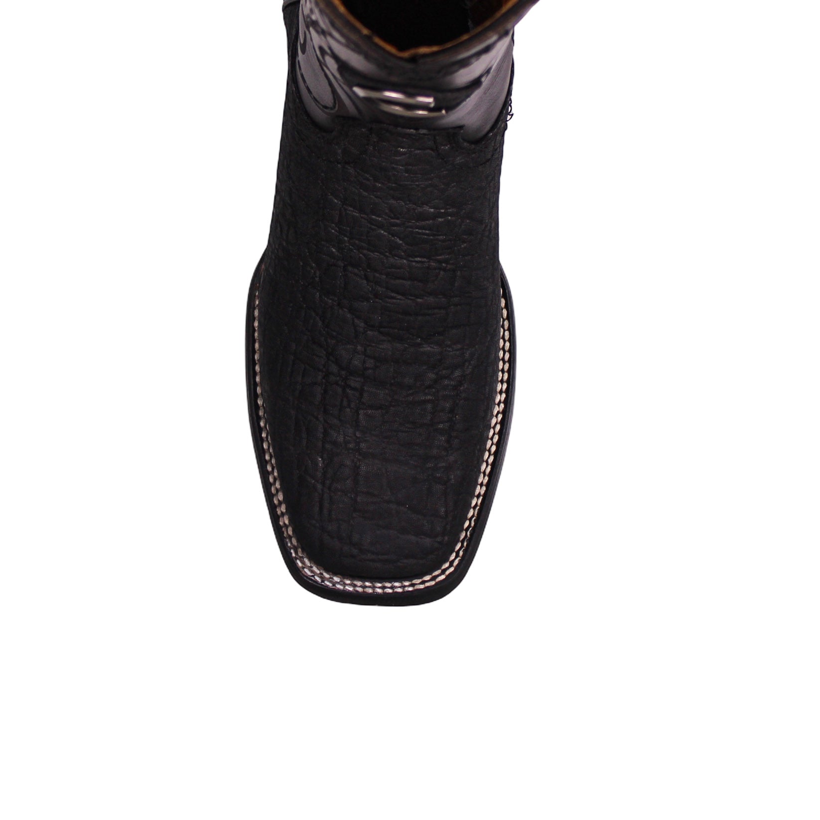 Cuadra MN Elephant Square Toe Boot 3Z1OEL Black