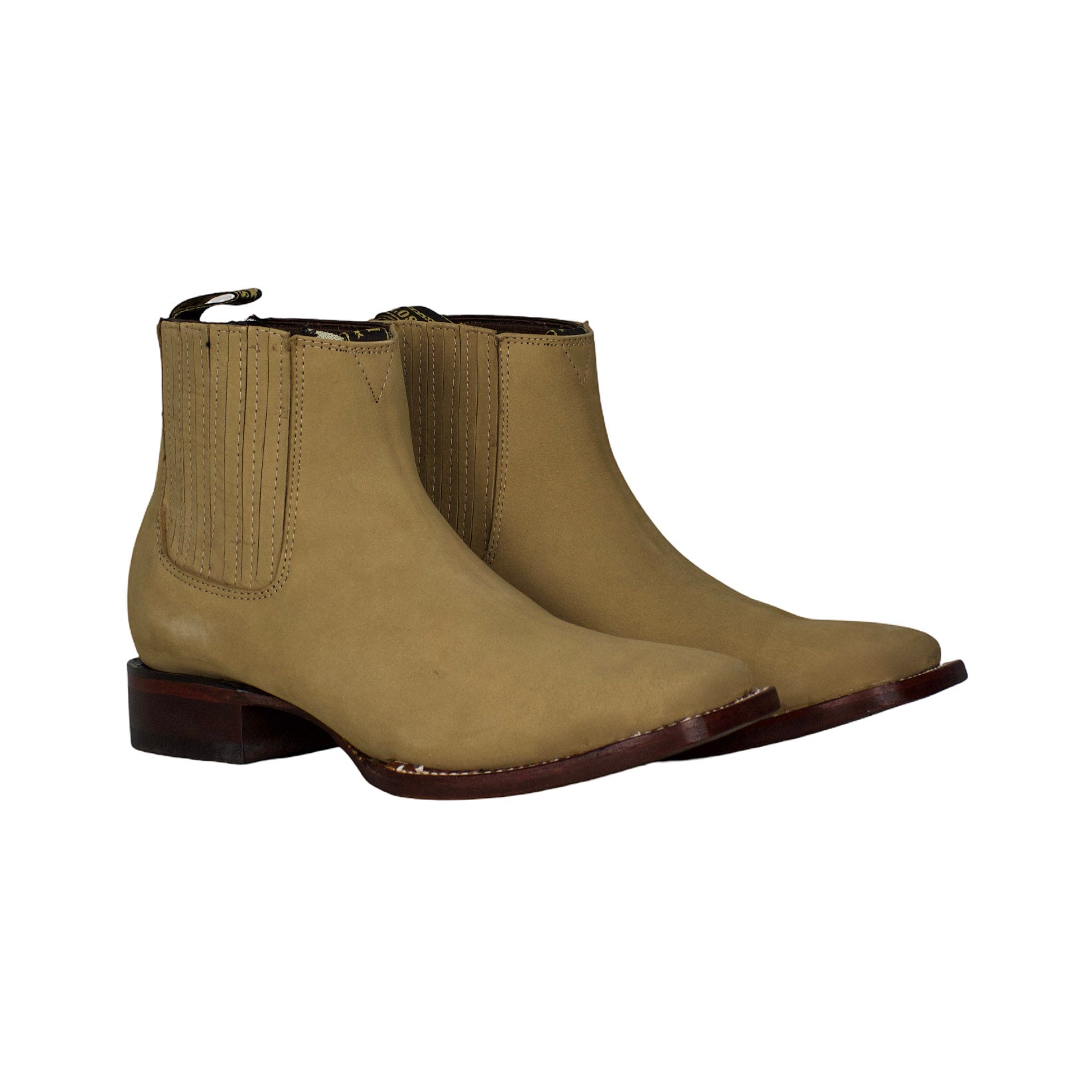 Los Altos Men Square Toe 82B6311 Ankle Boot