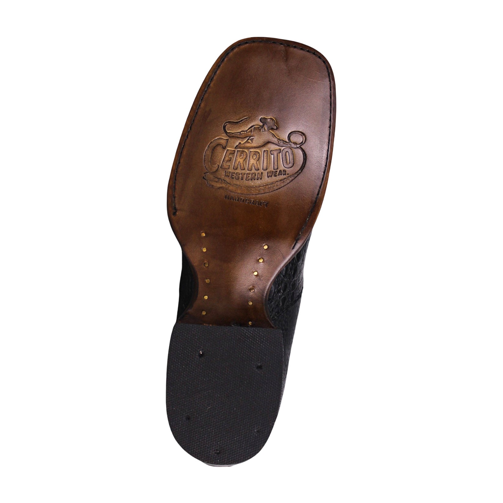 Cerrito MN Caiman Square Toe Ankle Boot IST098C Brown