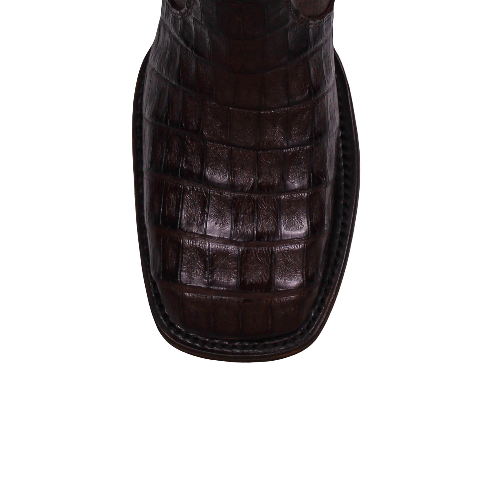 Cerrito MN Caiman Square Toe Ankle Boot IST098C Brown