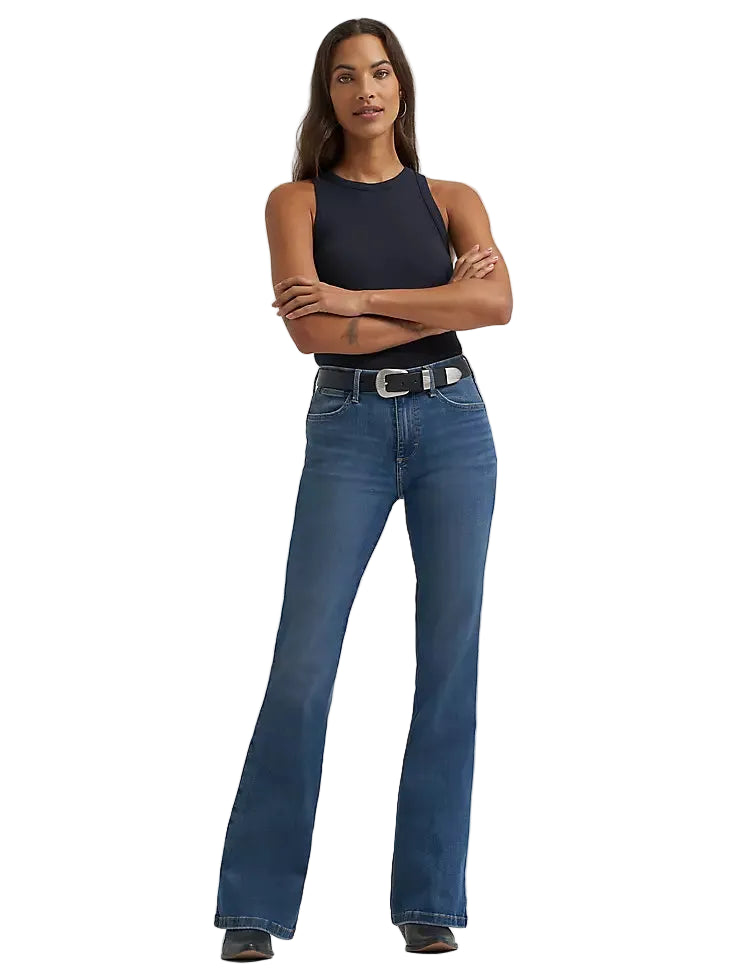 Wrangler Women Bespoke High Rise Flare Jean 112359281