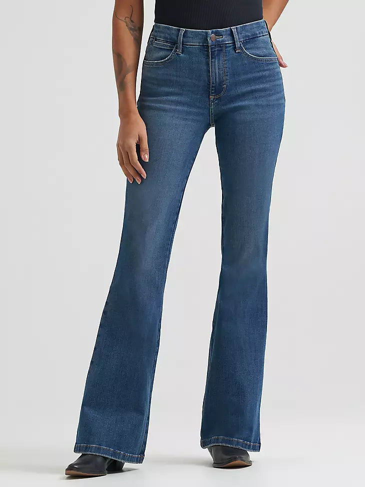 Wrangler Women Bespoke High Rise Flare Jean 112359281