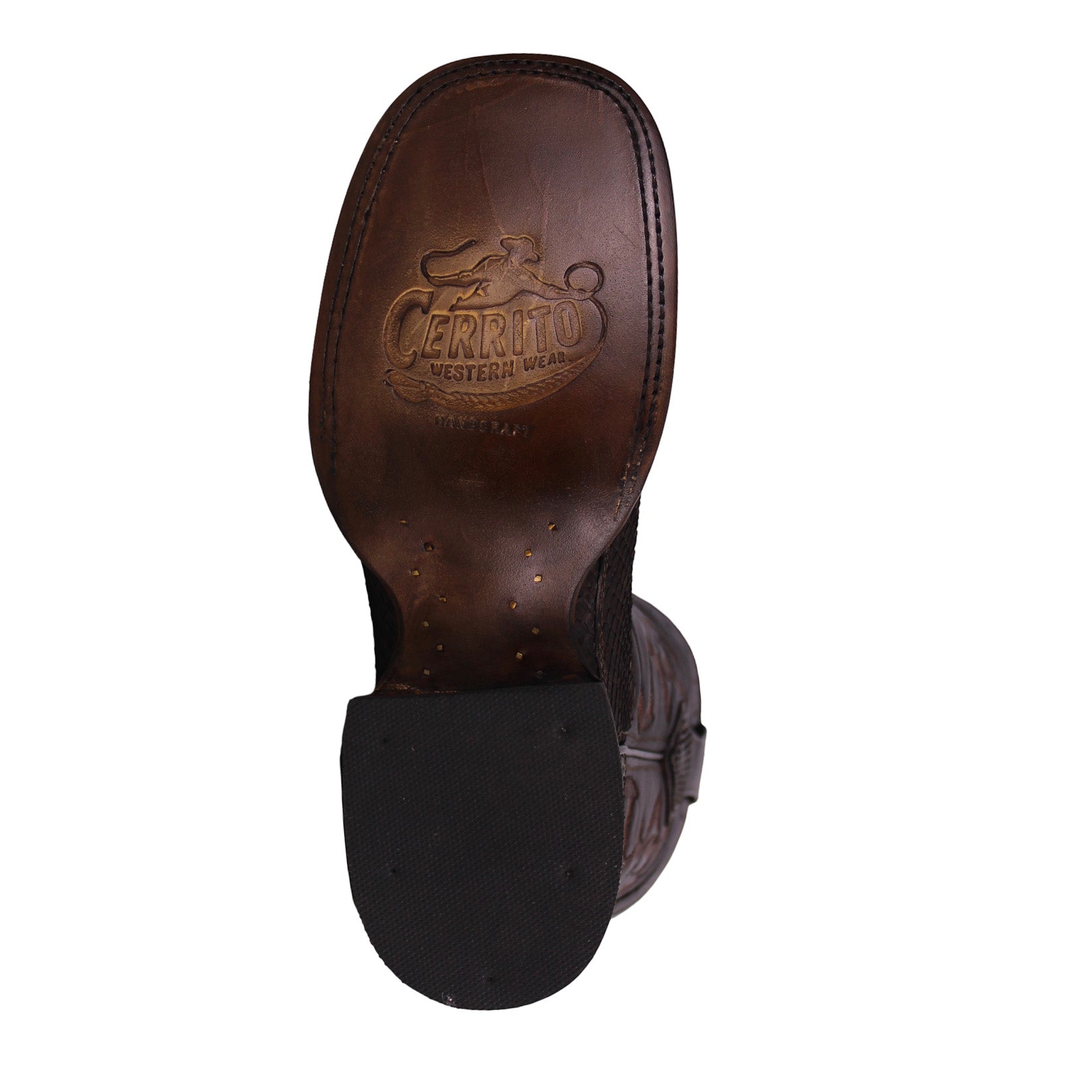 Cerrito MN Python Square Toe Boot ISB229C Brown