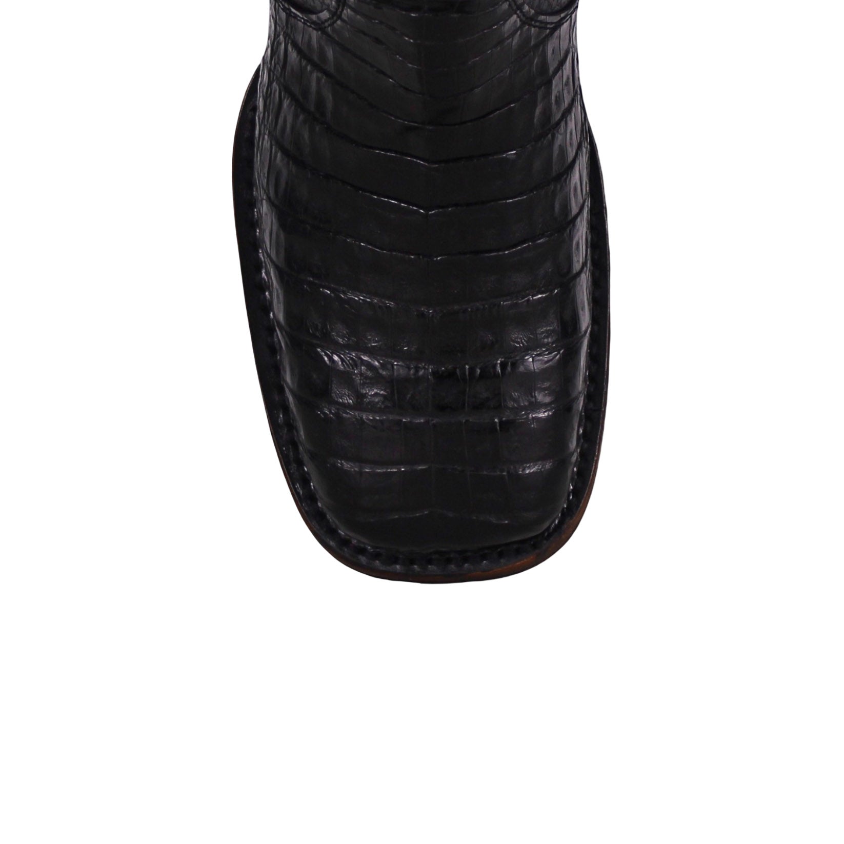 Cerrito MN Caiman Square Toe Ankle Boot IST097C Black