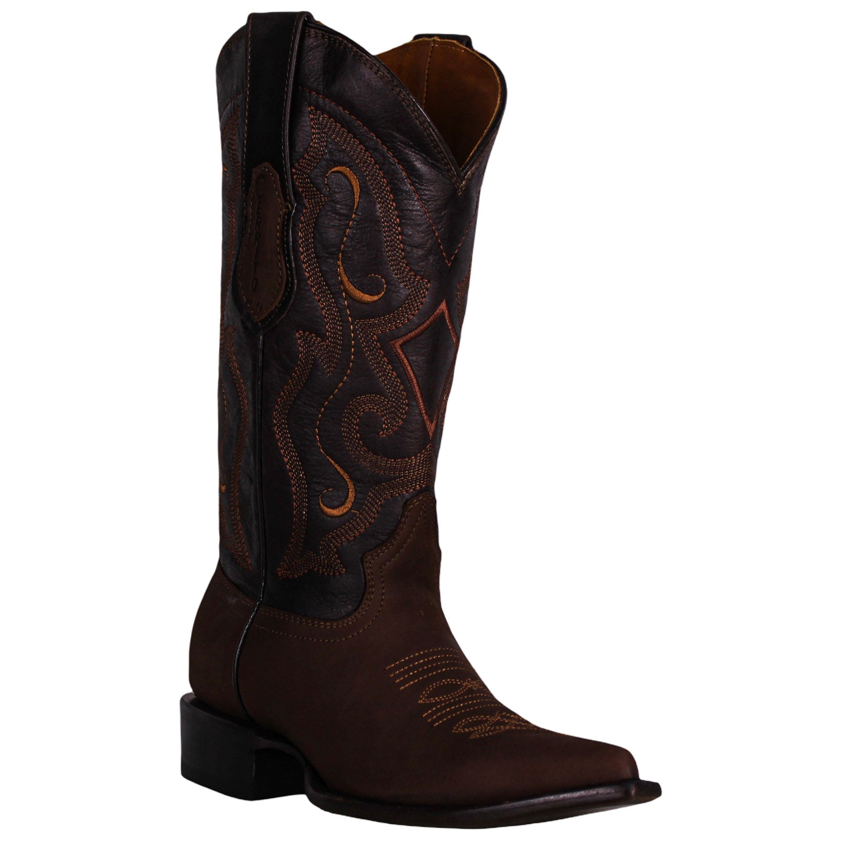 Cerrito MN Cowhide Snip Toe Boot PUB091C Brown