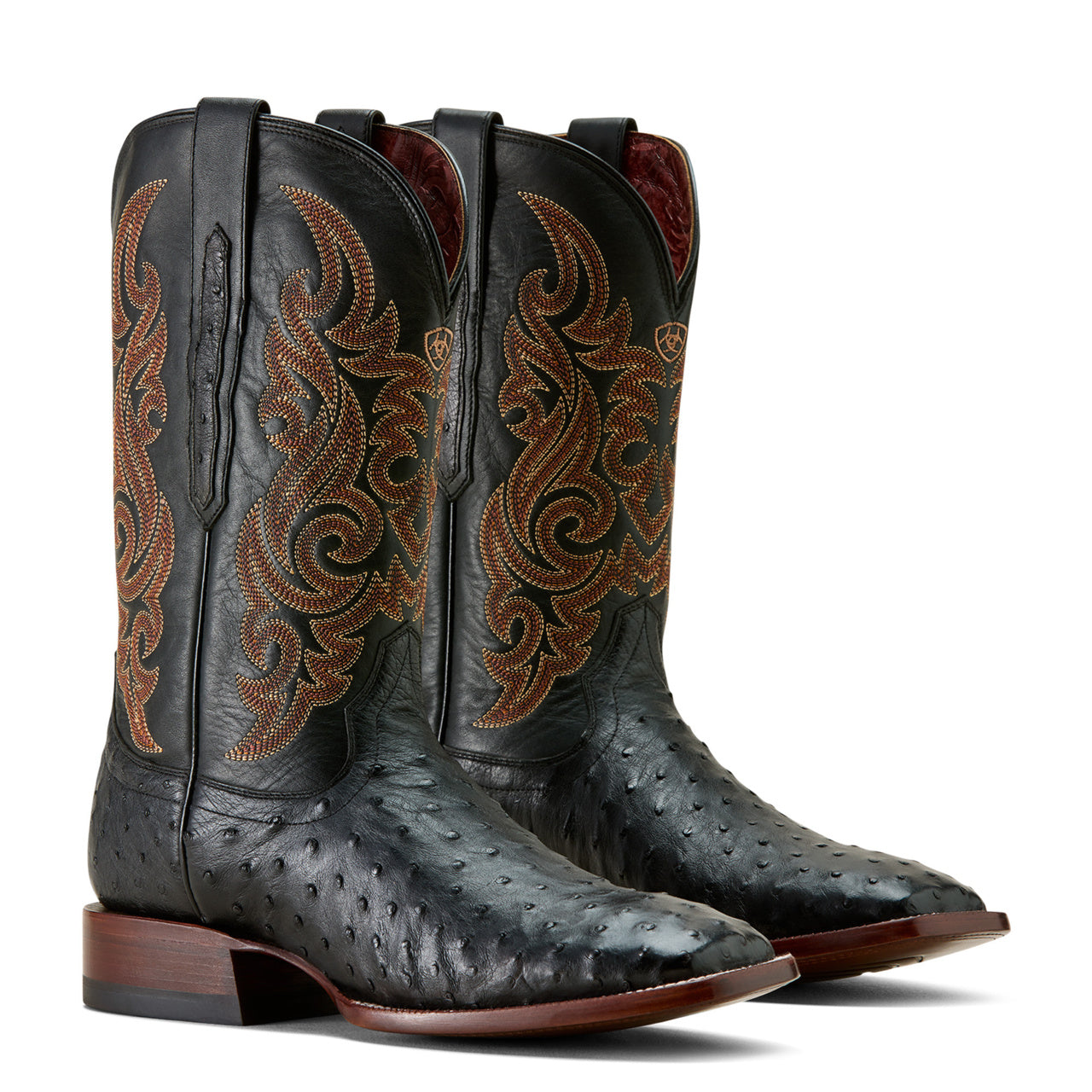 Ariat Men Classic Cash Wide Square Toe Western Boot 10063776
