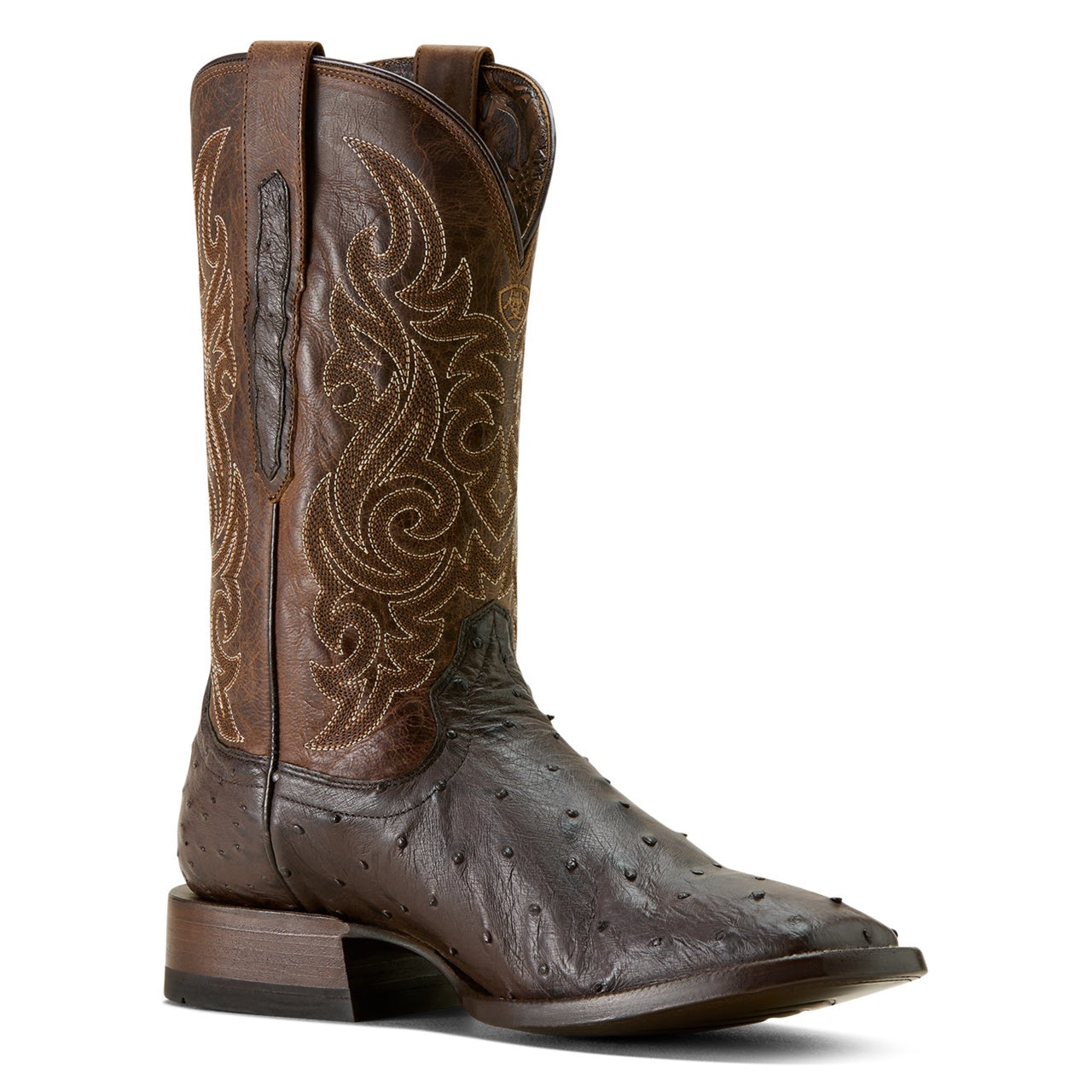 Ariat Men Classic Cash Wide Square Toe Western Boot 10063775