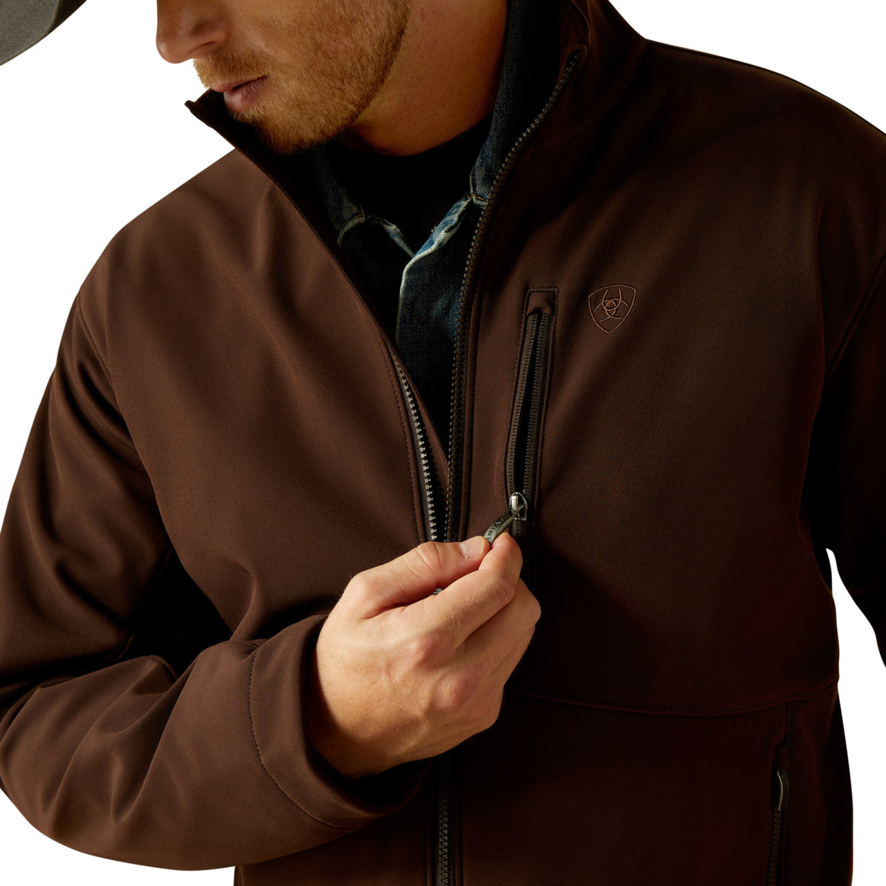 Ariat Men Logo Softshell Jacket 10062585