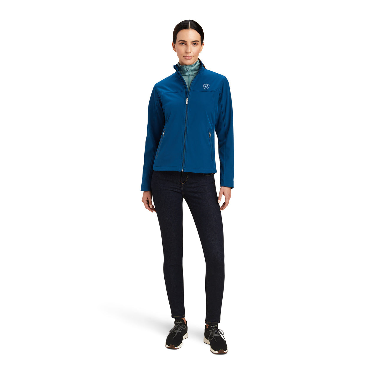 Ariat Women Hydra/Night Sky Blanket Softshell 10041277 Jacket