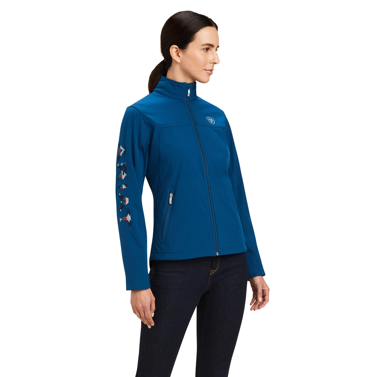 Ariat Women Hydra/Night Sky Blanket Softshell 10041277 Jacket