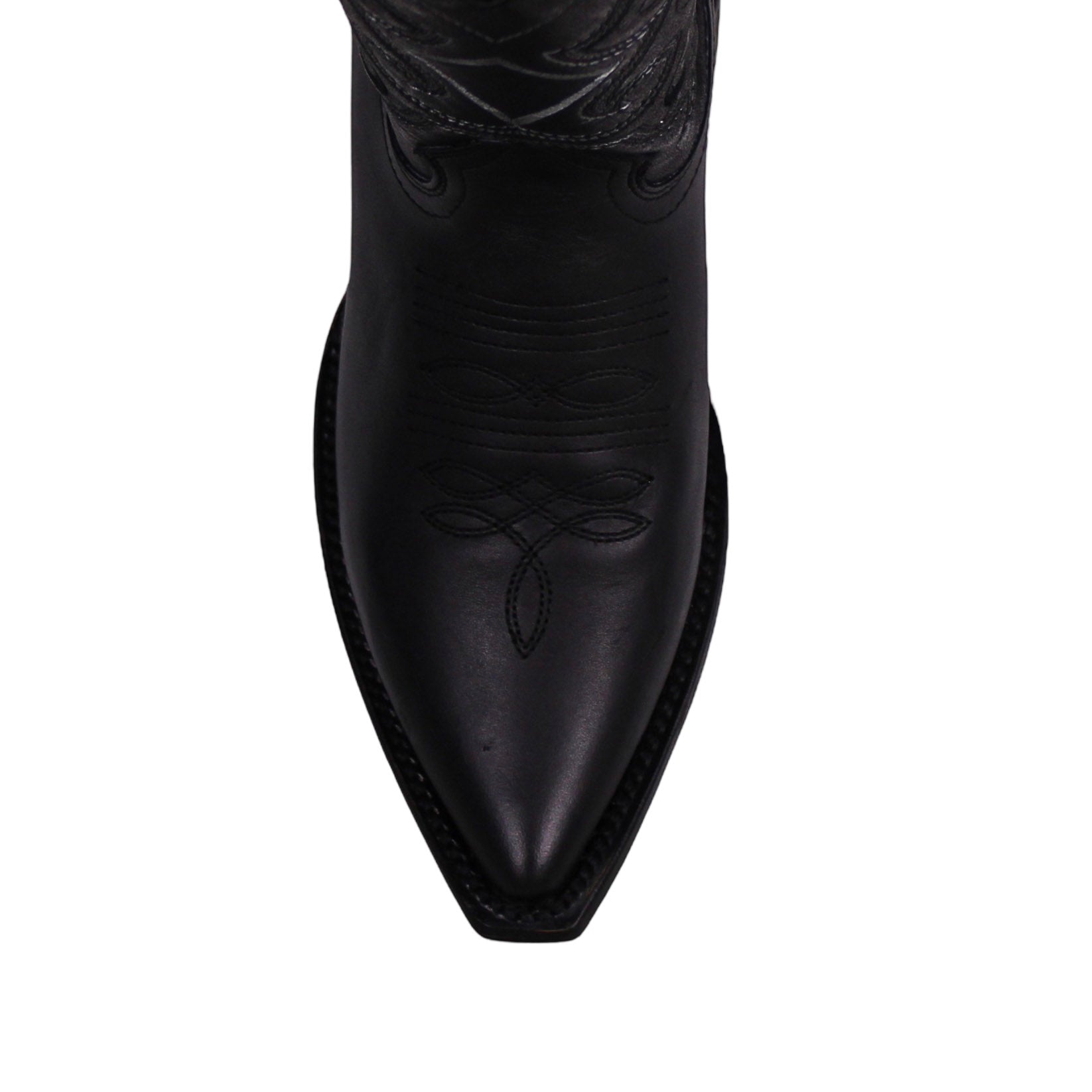 Cerrito MN Cowhide Snip Toe Boot PU010 Graso Black