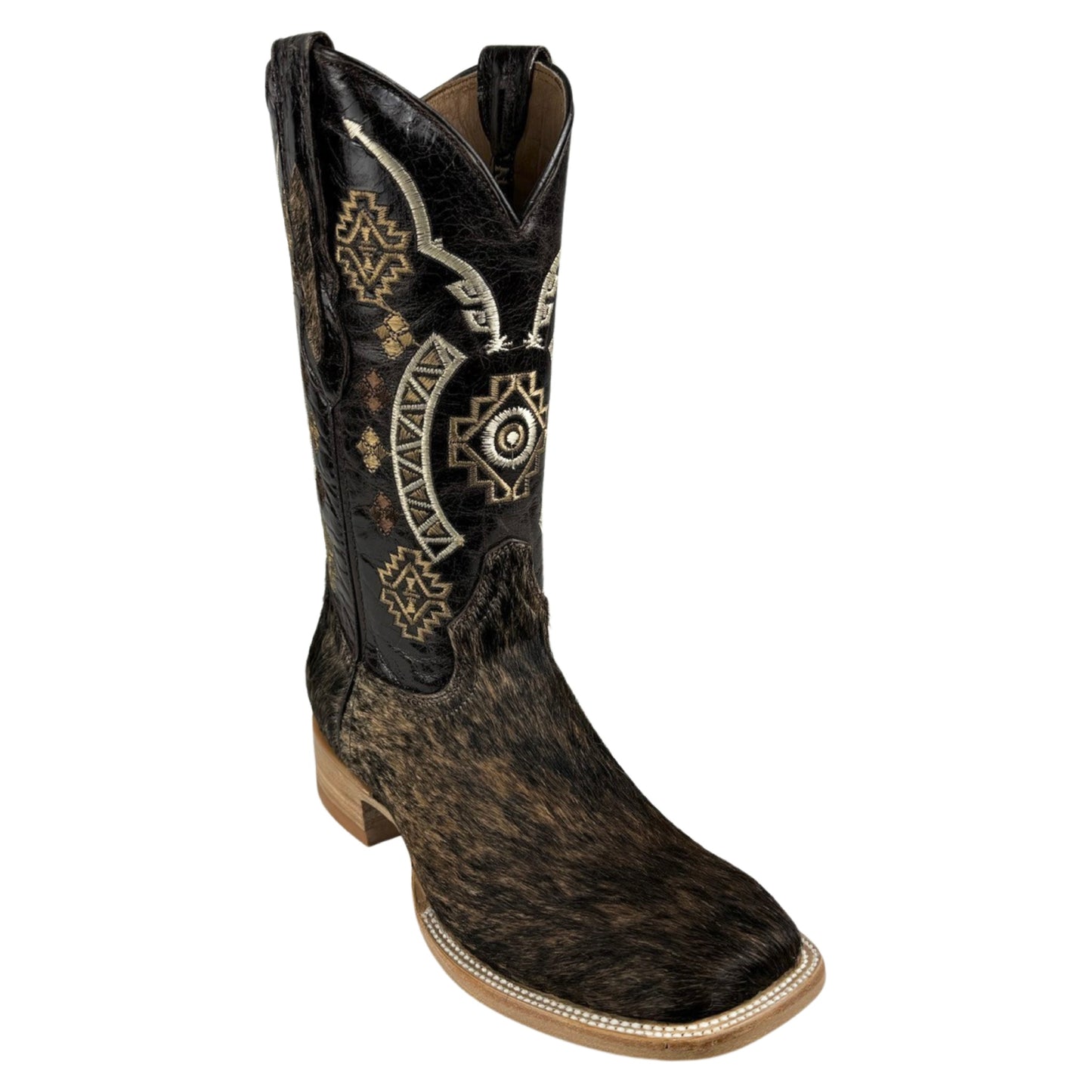 Diligencia Men Pelo Atigerado Western Boot