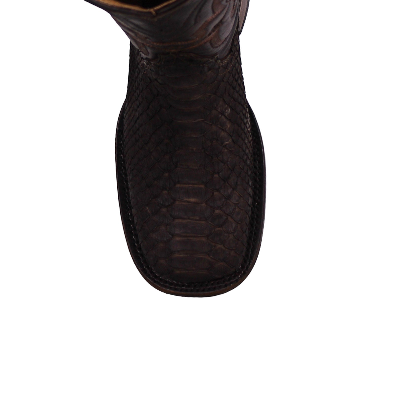 Cerrito MN Python Square Toe Boot ISB229C Brown