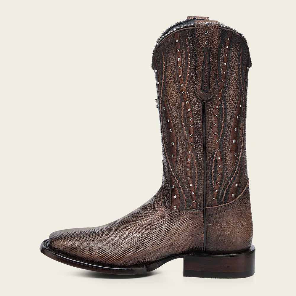 Cuadra WMN Copper Karung Laser & Embroidery Boots 1F3ZKA Bronze