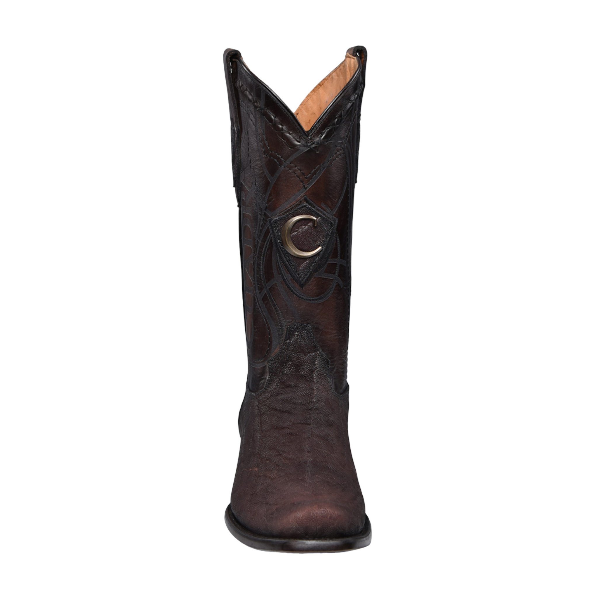 Cuadra MN Elephant Narrow Square Toe Boot 1J1NEL Dusty Chocolate