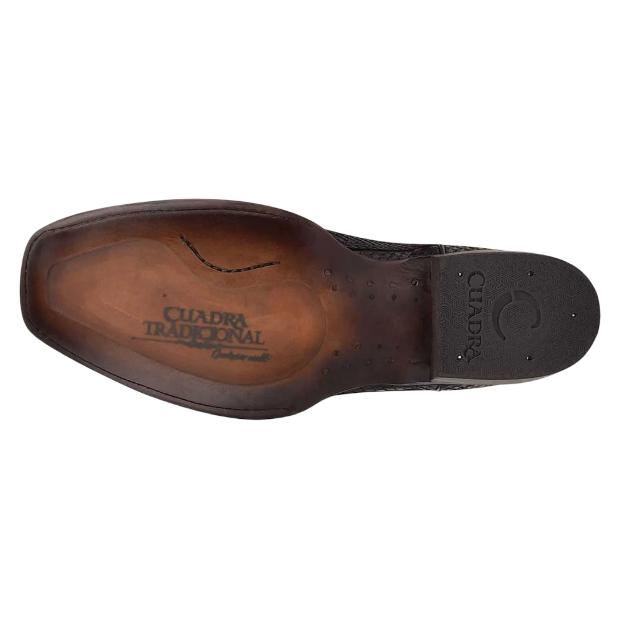 Cuadra MN Python Narrow Square Toe Boot 1J1NPH Brown