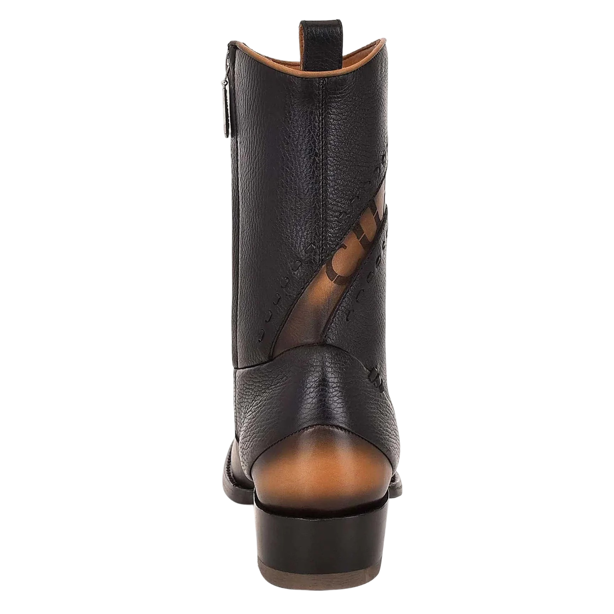 Cuadra MN Cowhide Western Boot 1J2ERS Black