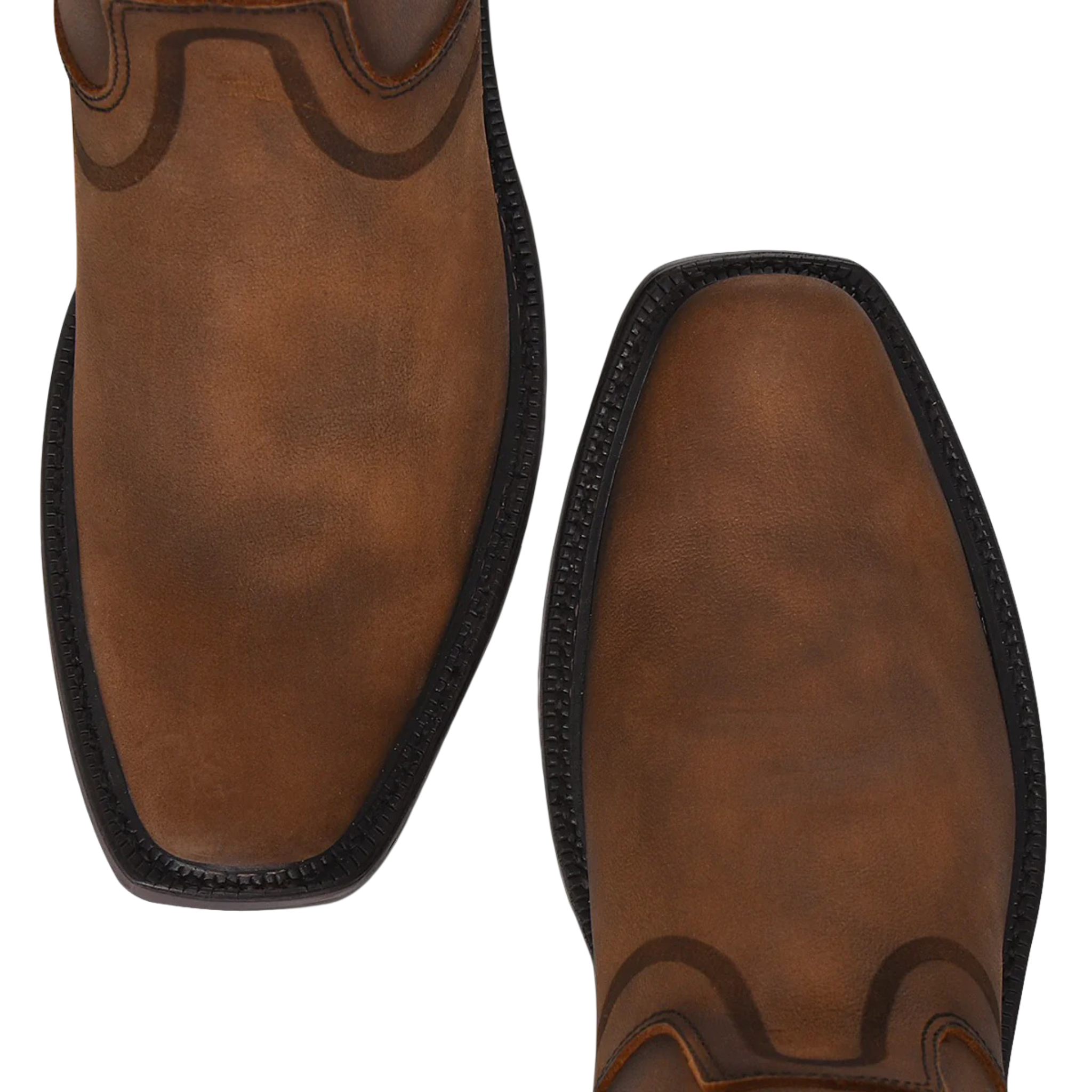 Cuadra Men Urban Matte Cowhide Round Toe Boot 1J2ORS Brown