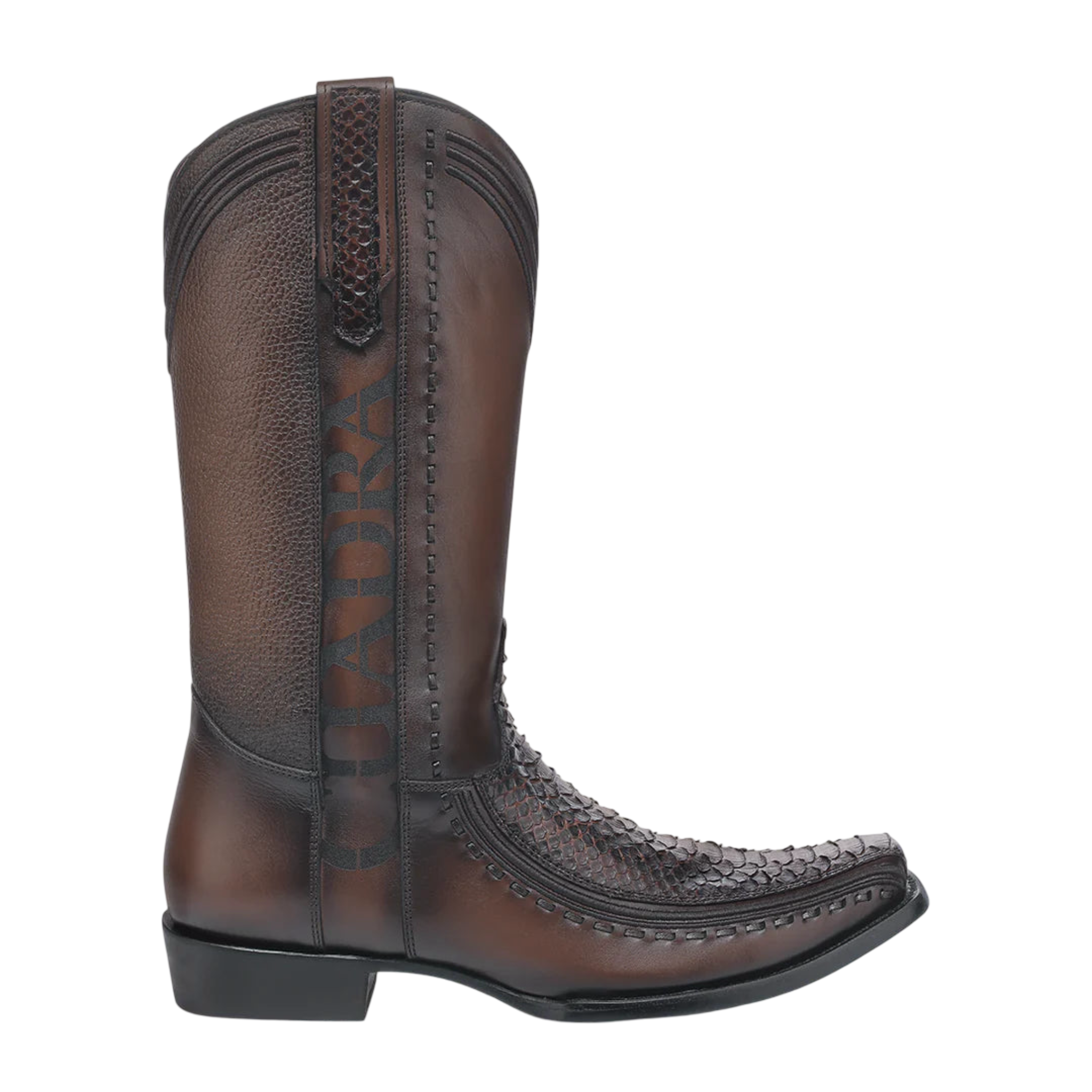 Cuadra Men Python Narrow Toe Boot 1J3GPH Honey