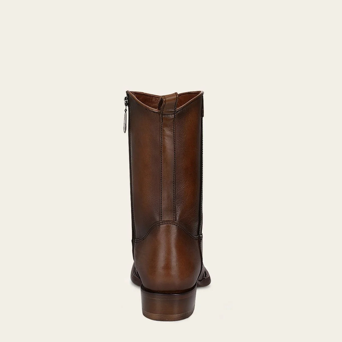 Cuadra brown exotic leather cowboy boots