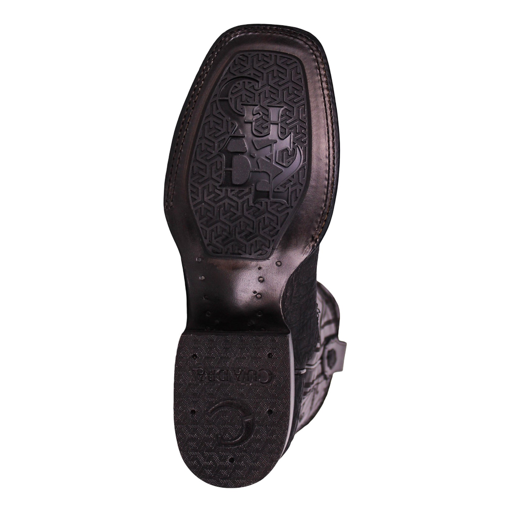 Cuadra MN Elephant Square Toe Boot 3Z1OEL Black