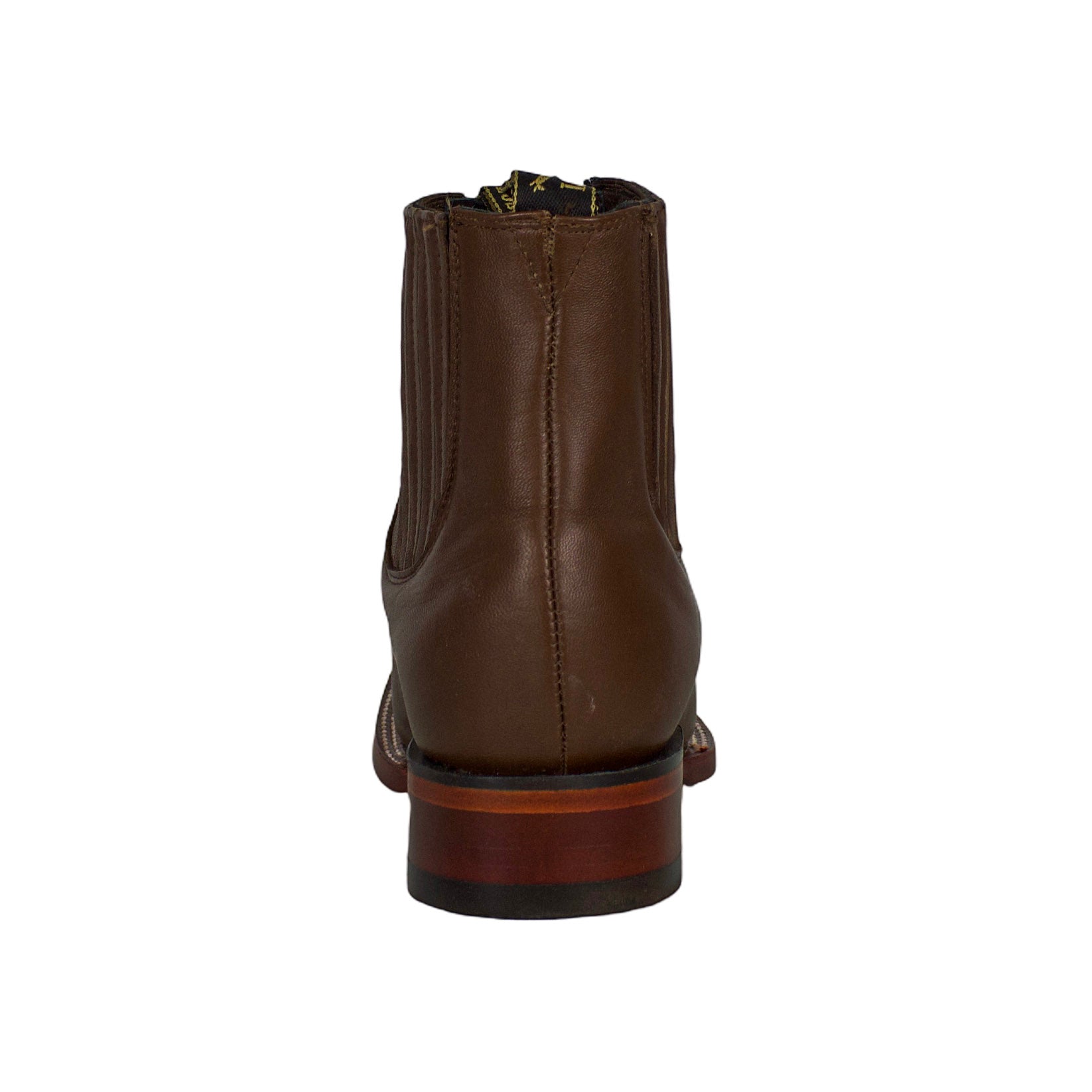 Los Altos Men Deer Light Brown 82B8307 Square Toe Ankle Boots