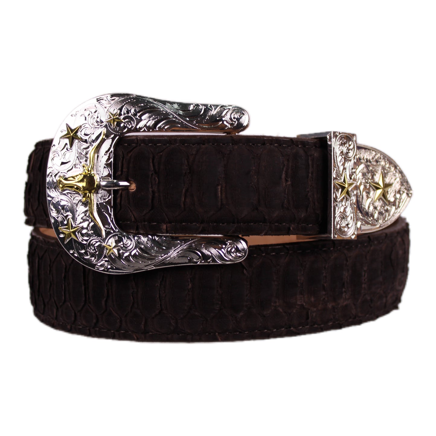 Diligencia Exotic Leather Belt