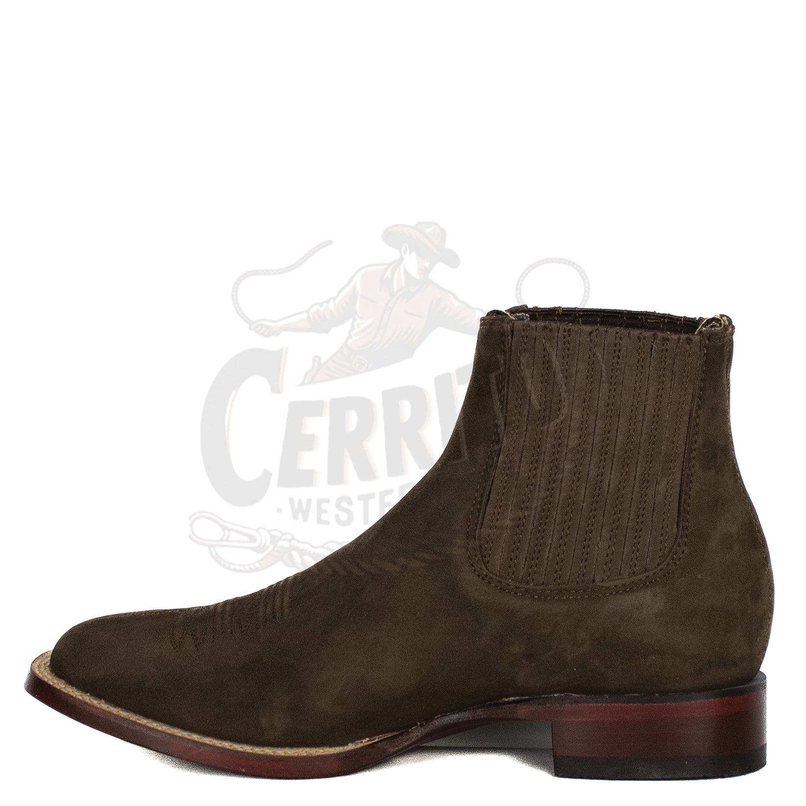 Wild West Men Nobuck Tabacco 82BM6359 Ankle Boot