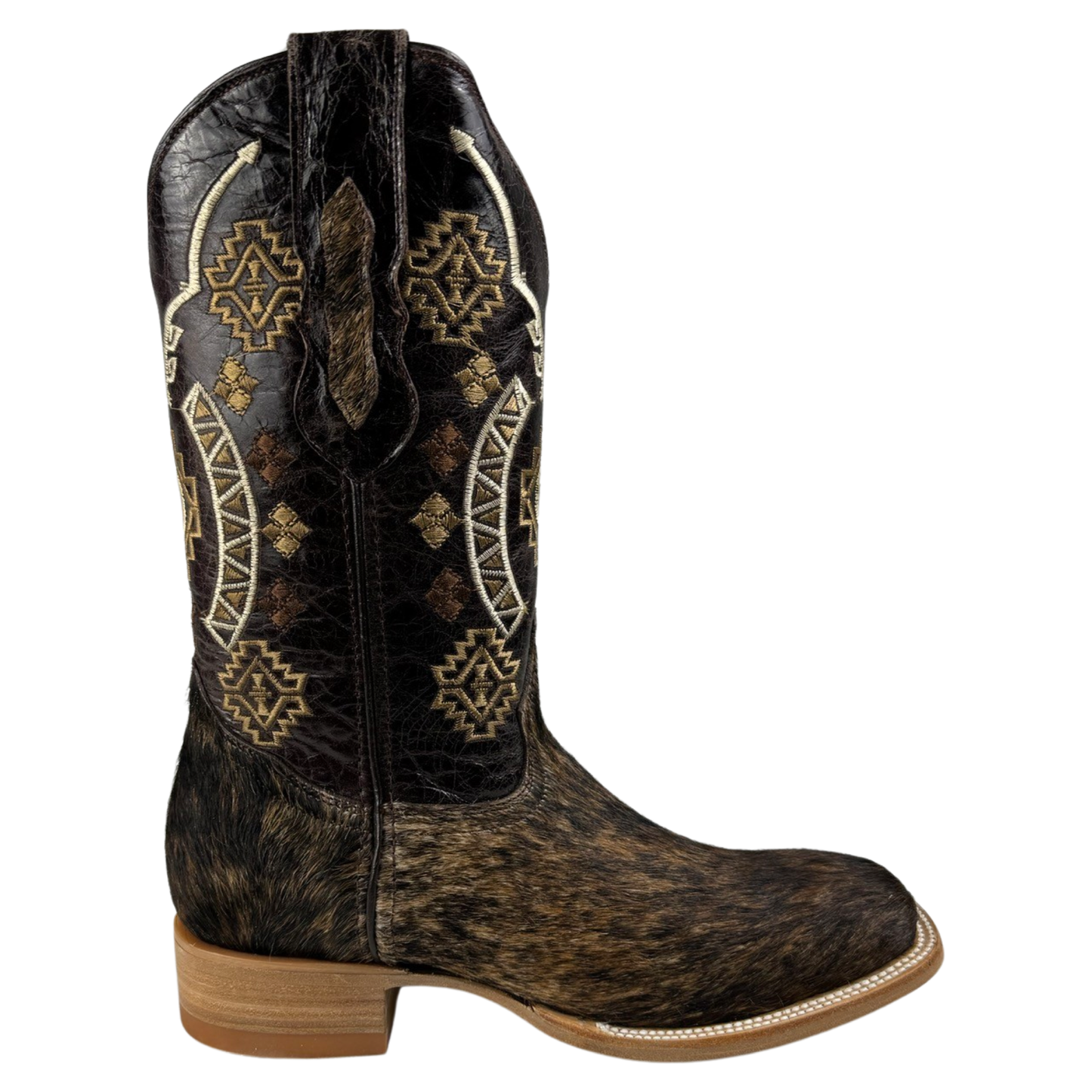 Diligencia Men Pelo Atigerado Western Boot