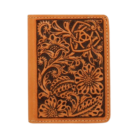 Ariat Tri-Fold Hand-Tooled Wallet