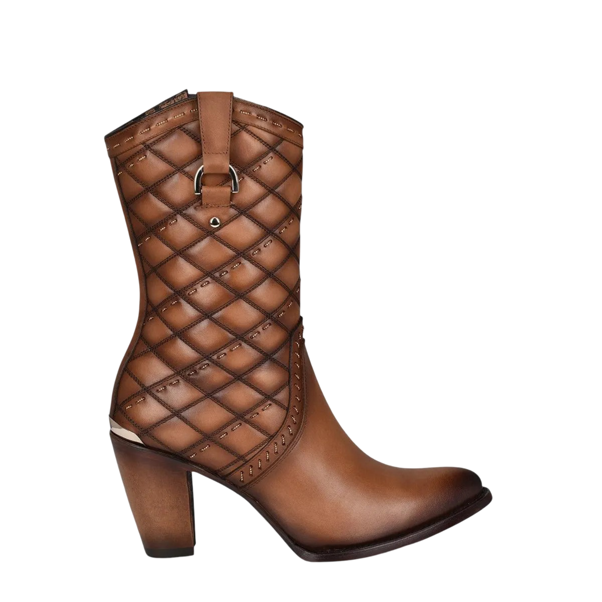 Cuadra Women Leather Short Boot 3F79RS Toledo Café