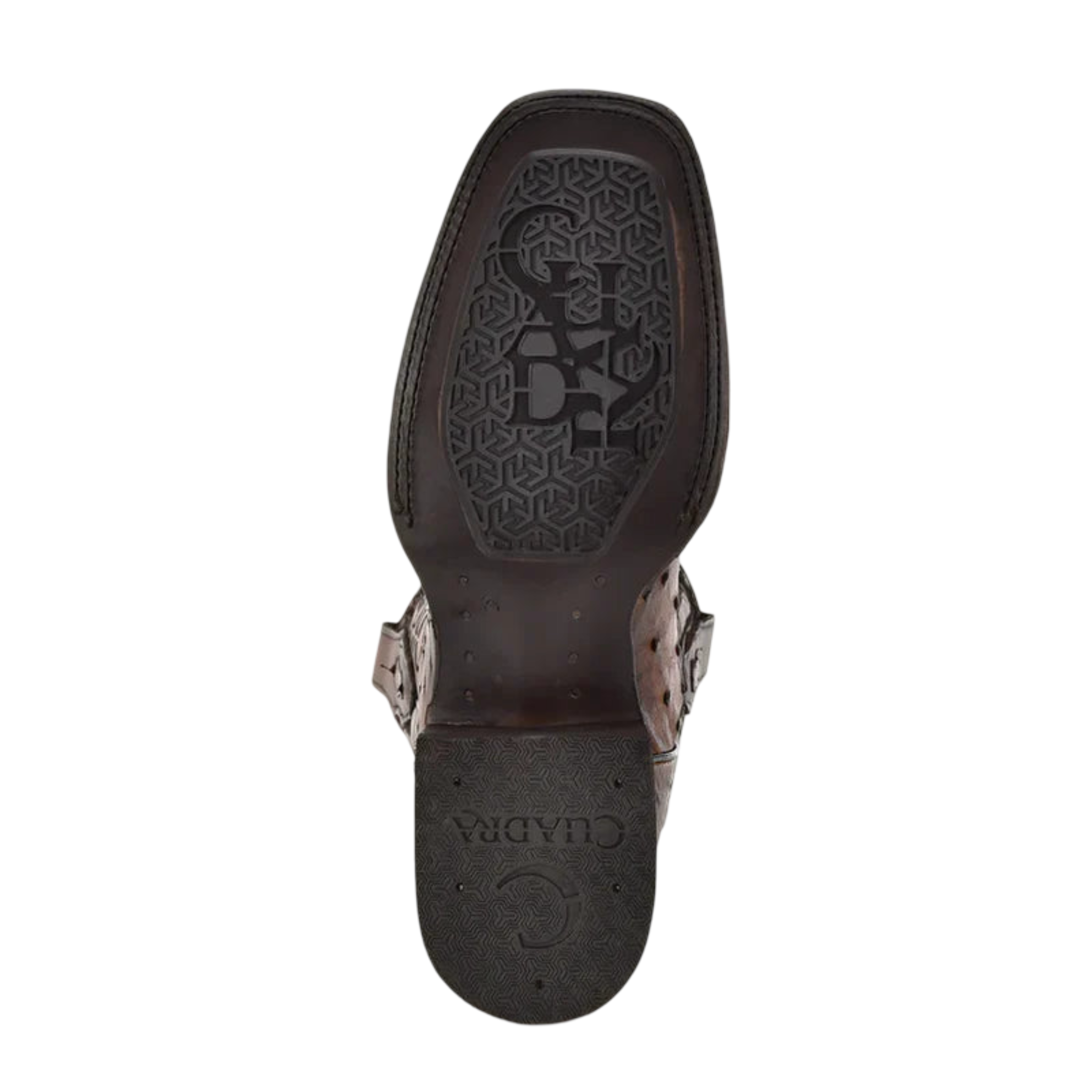 Cuadra MN Ostrich Square Toe Boot 3Z2LA1 Brown