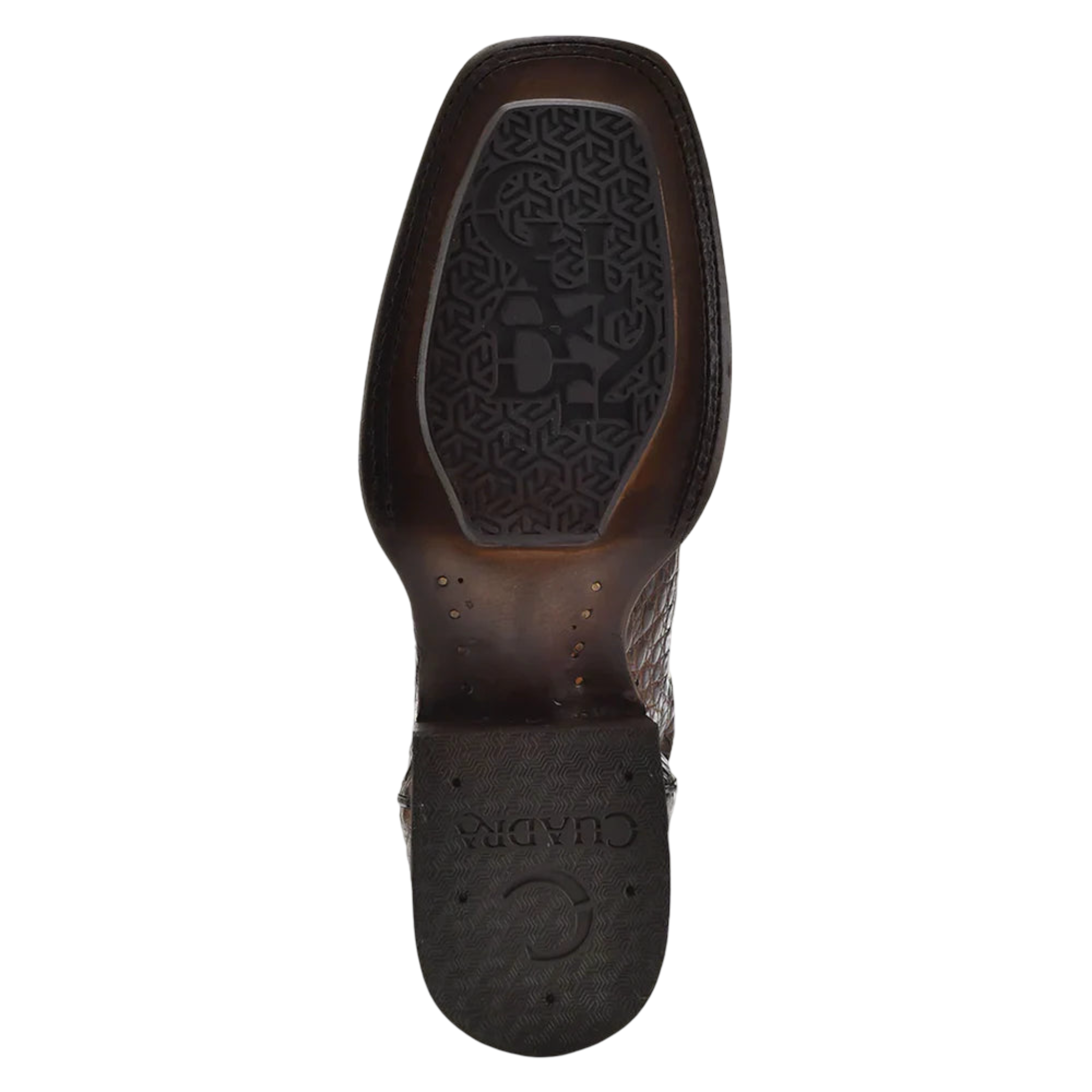 Cuadra MN Caiman Belly Square Toe Boot 3Z1OFY Paris Cafe