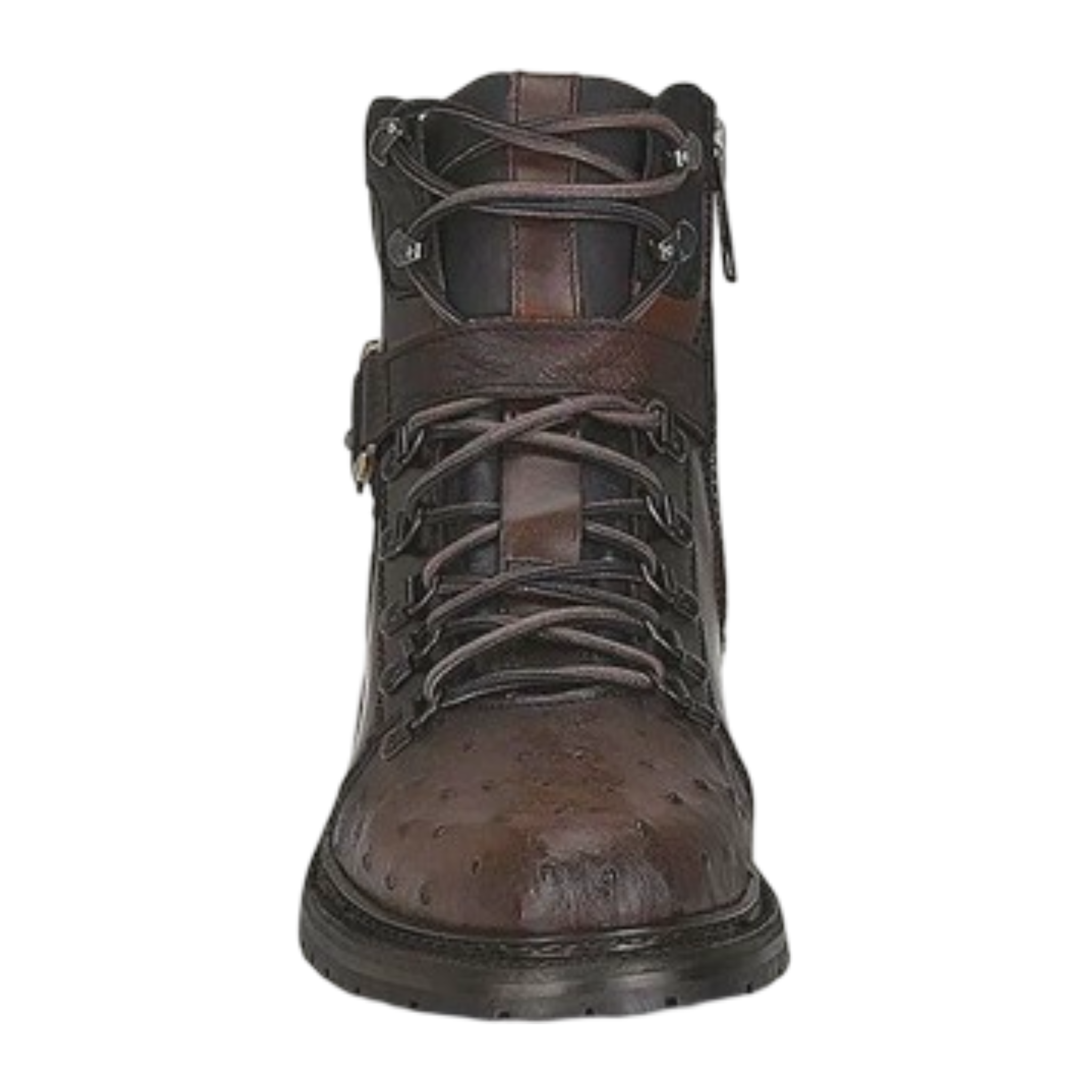 Cuadra MN Ostrich Urban Military Shoe 4J08A3 Brown