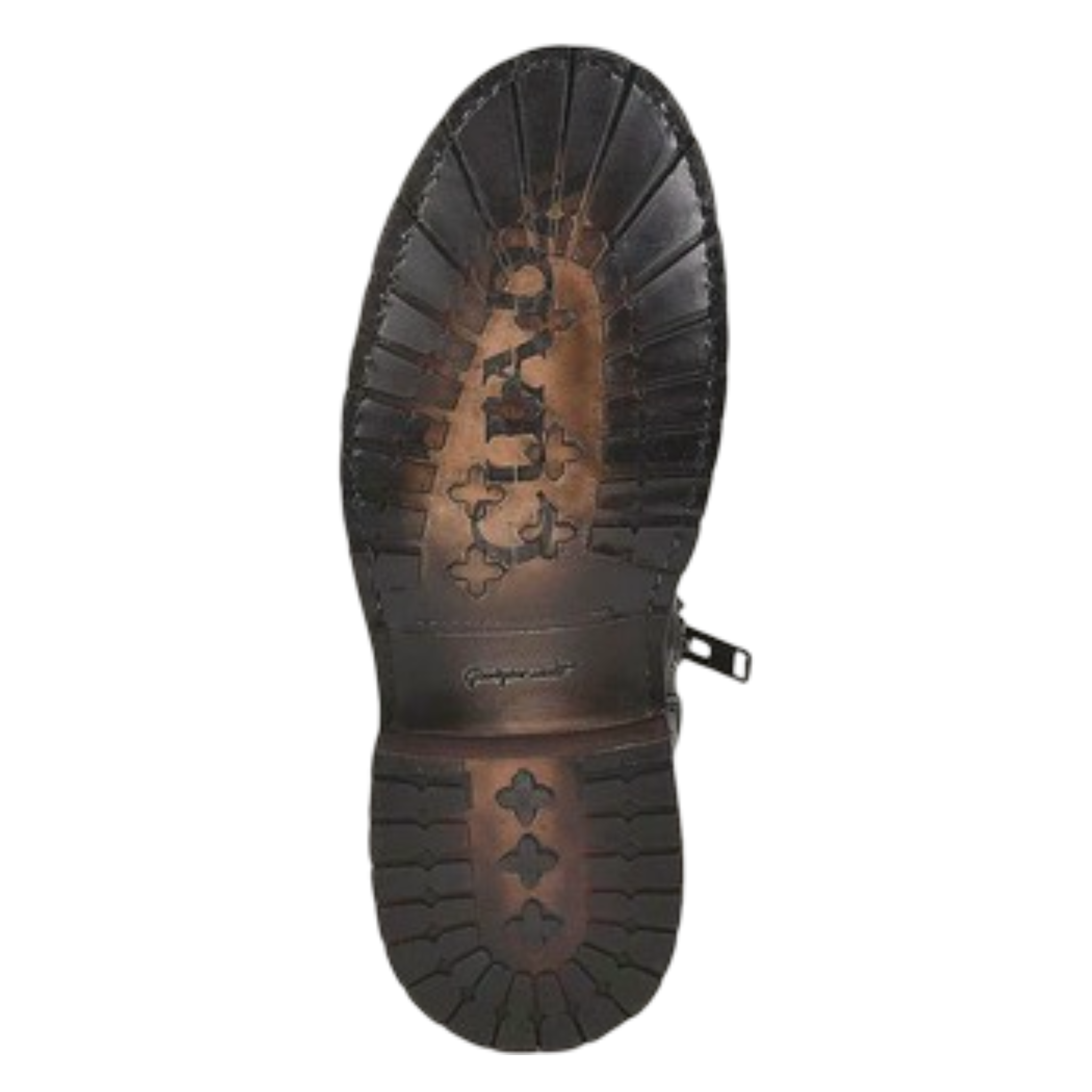 Cuadra MN Ostrich Urban Military Shoe 4J08A3 Brown