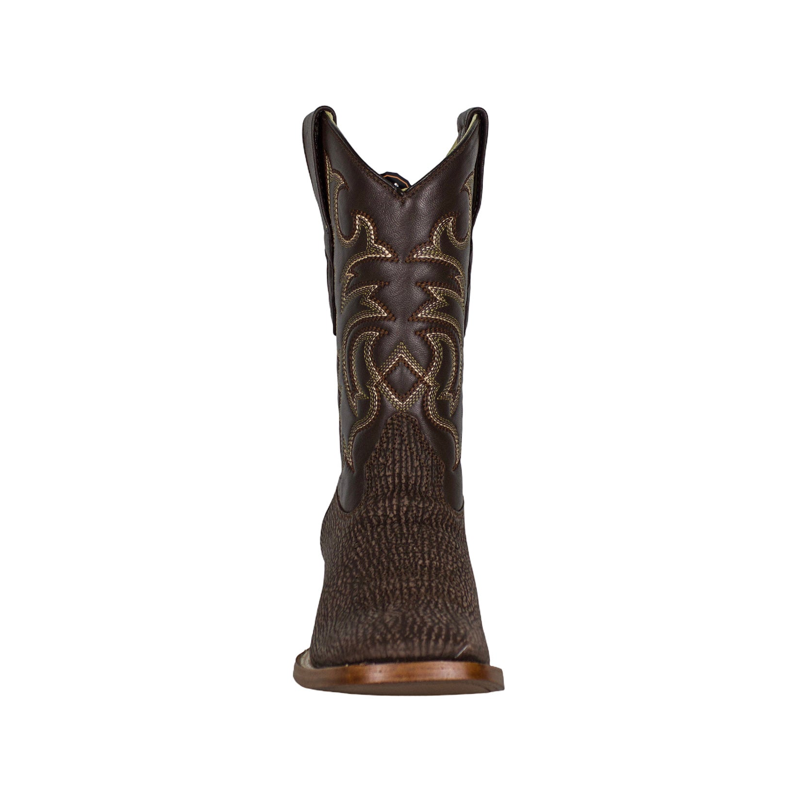 Los Altos Men Shark Rustic Brown 8220907 Square Toe Boot
