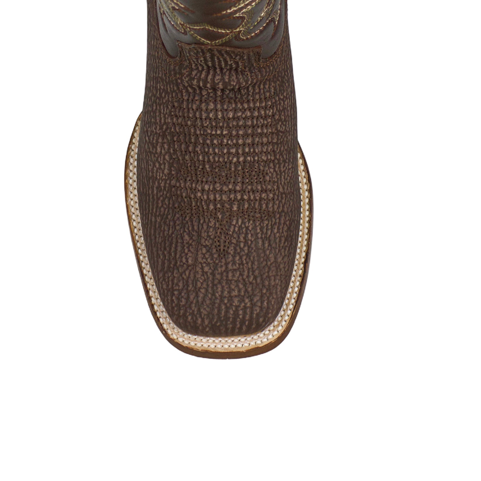Los Altos Men Shark Rustic Brown 8220907 Square Toe Boot