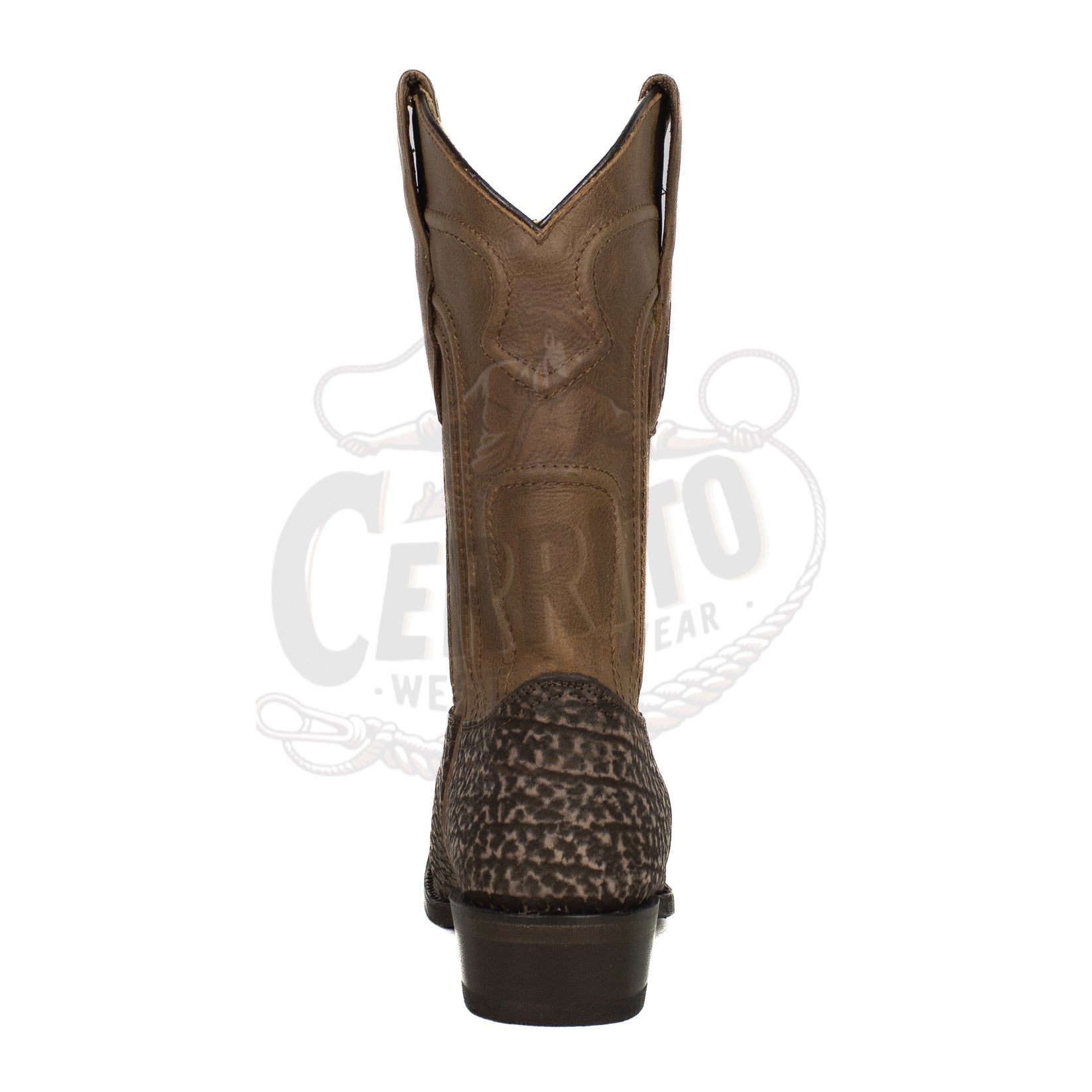 Los Altos Men Tiburon 580907 Rustic Brown 7 Toe Boot
