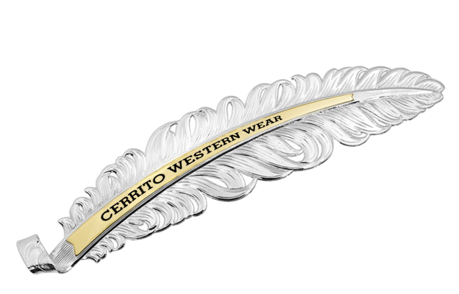 Montana Silversmiths Classic Trophy Hat Feather HF4210