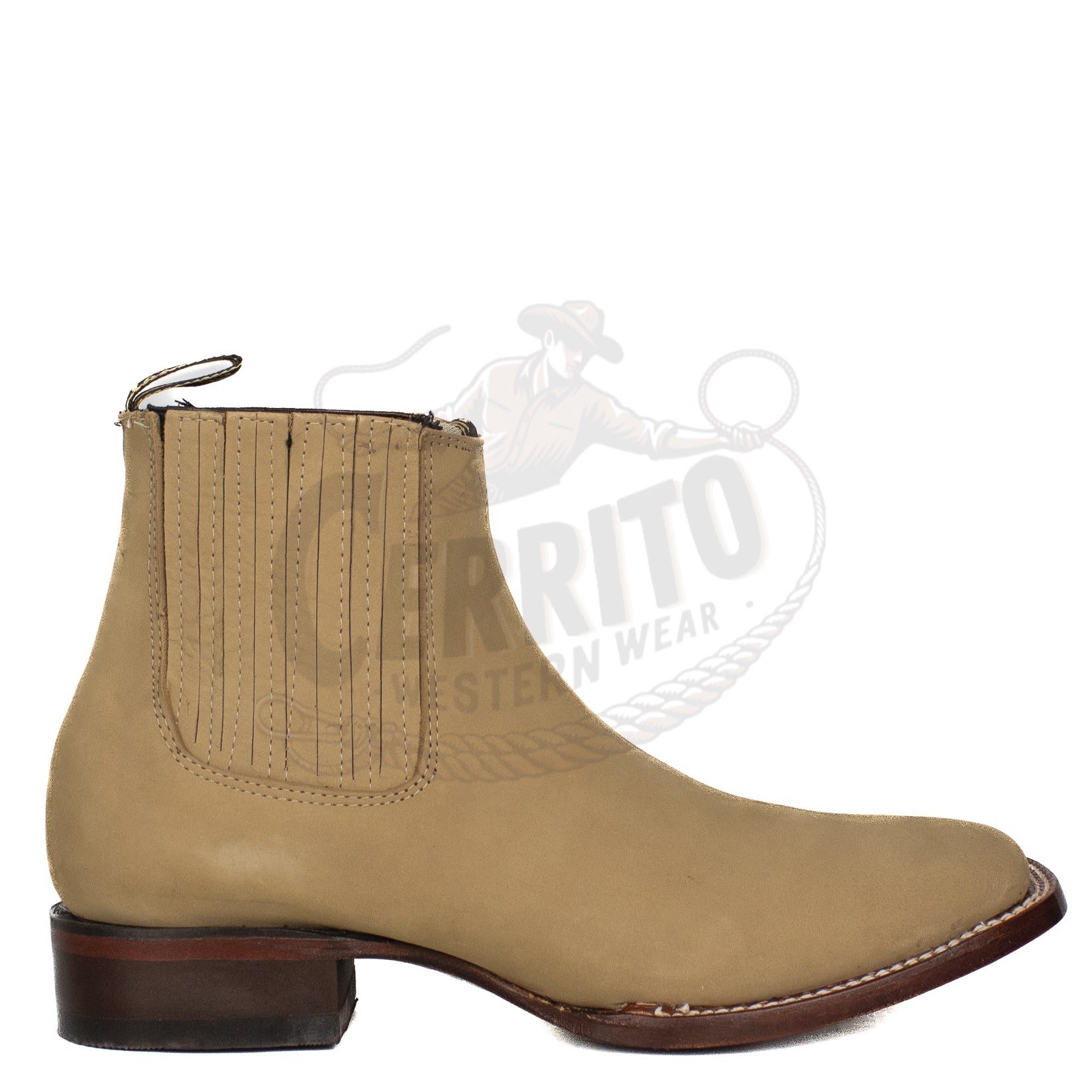 Los Altos Men Square Toe 82B6311 Ankle Boot