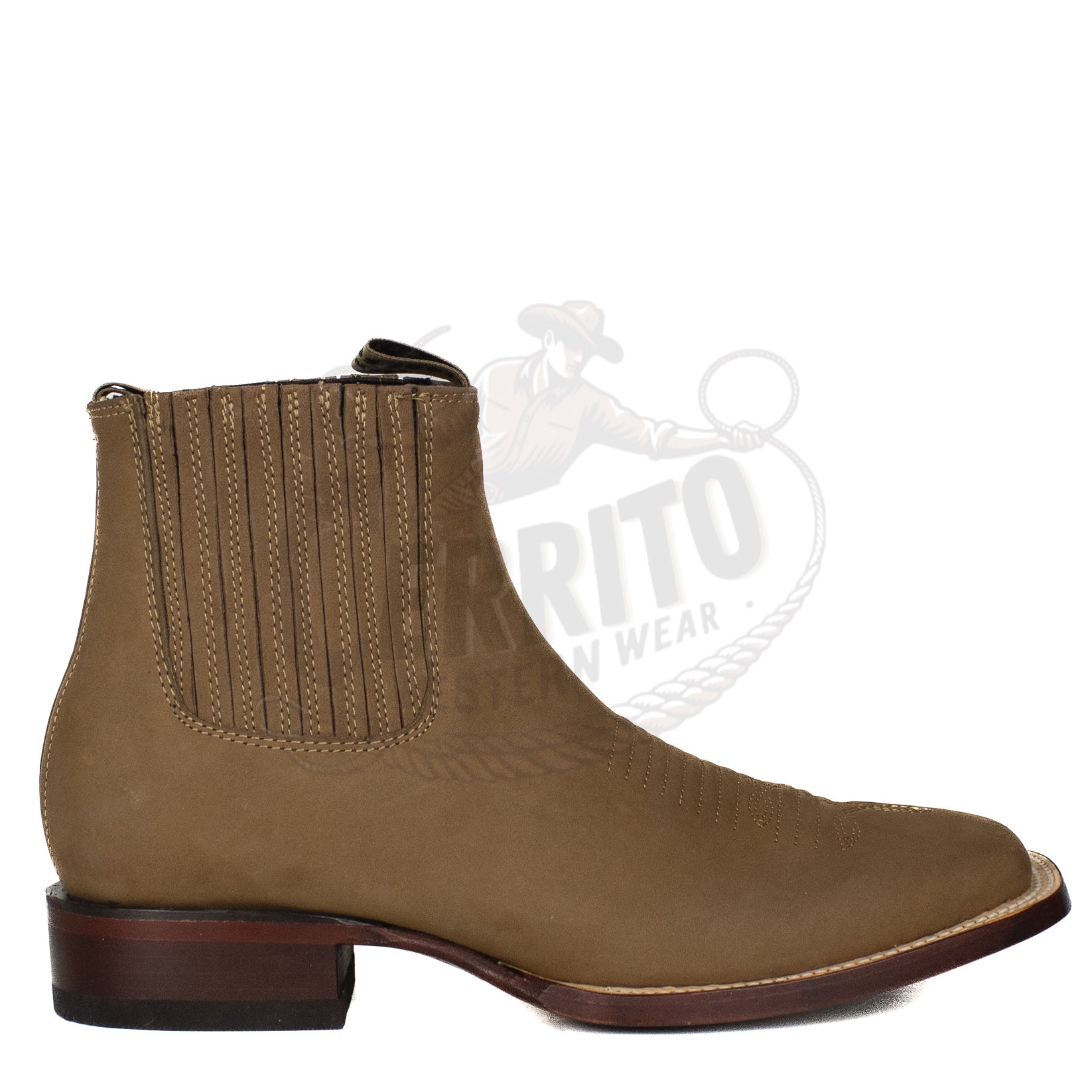 Los Altos Men Square Toe 82BM6361 Ankle Boot