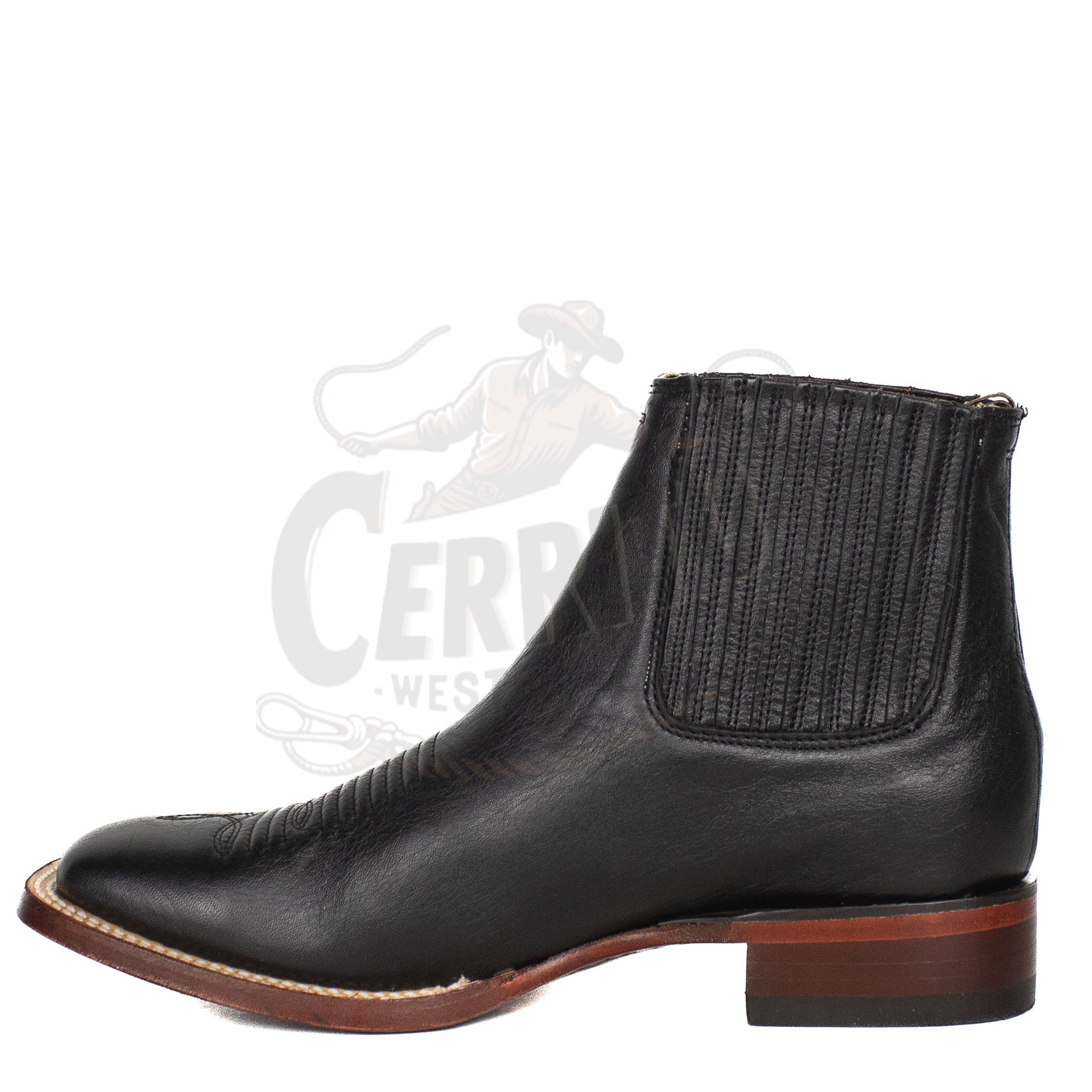 Los Altos Men Square Toe 82BM2105 Ankle Boot