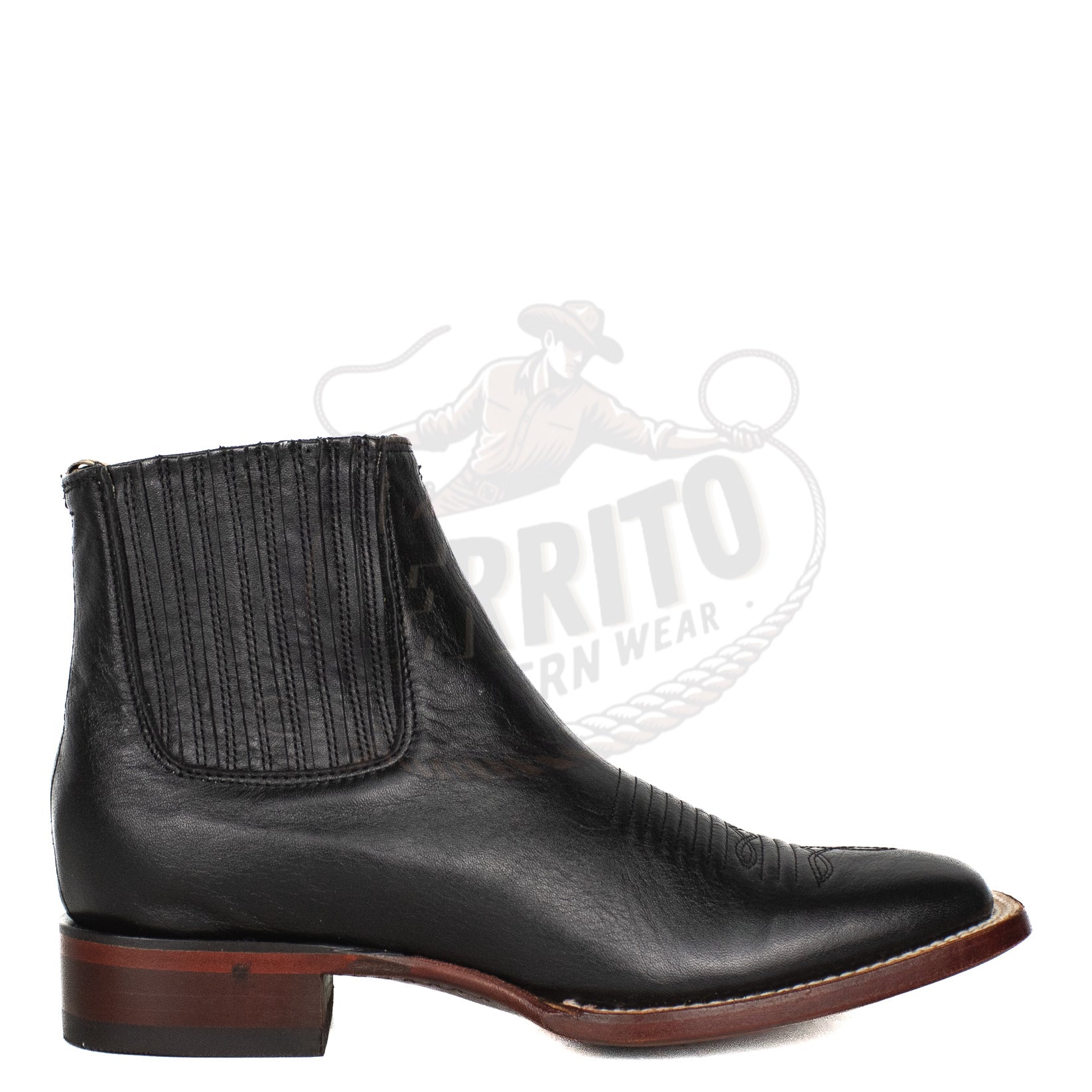 Los Altos Men Square Toe 82BM2105 Ankle Boot