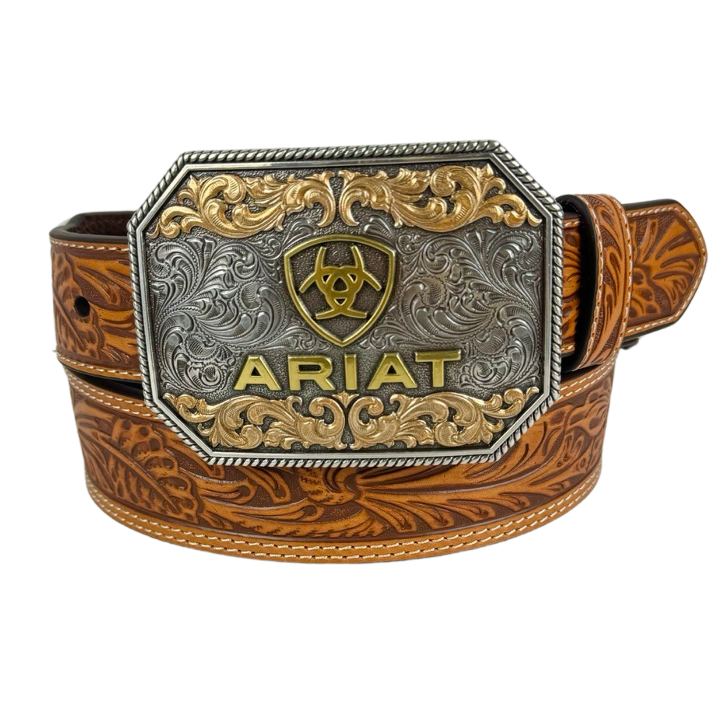 Ariat Leather Handtooled Belt