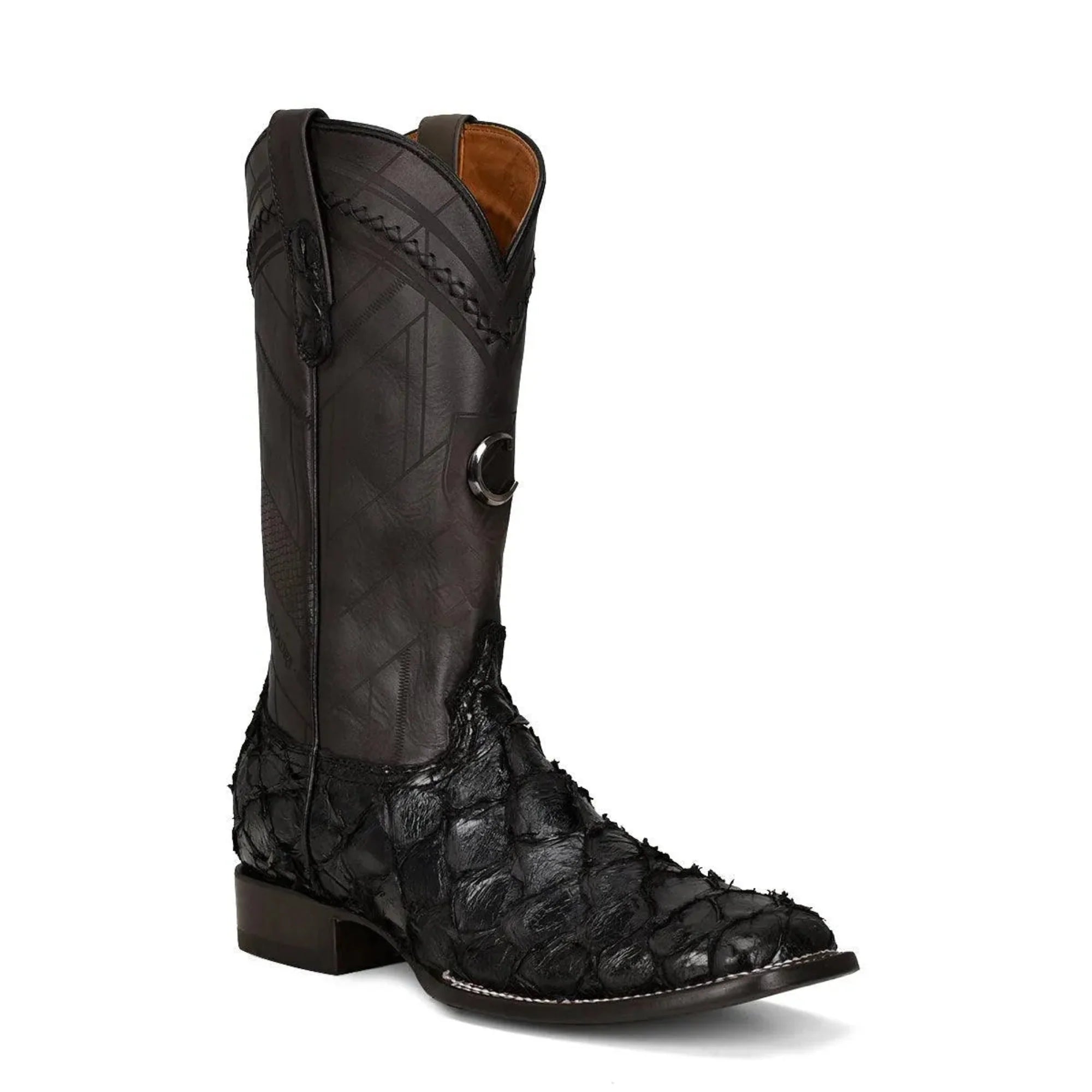 Cuadra MN Pirarucu Square Toe Boot 3Z2FPI Black
