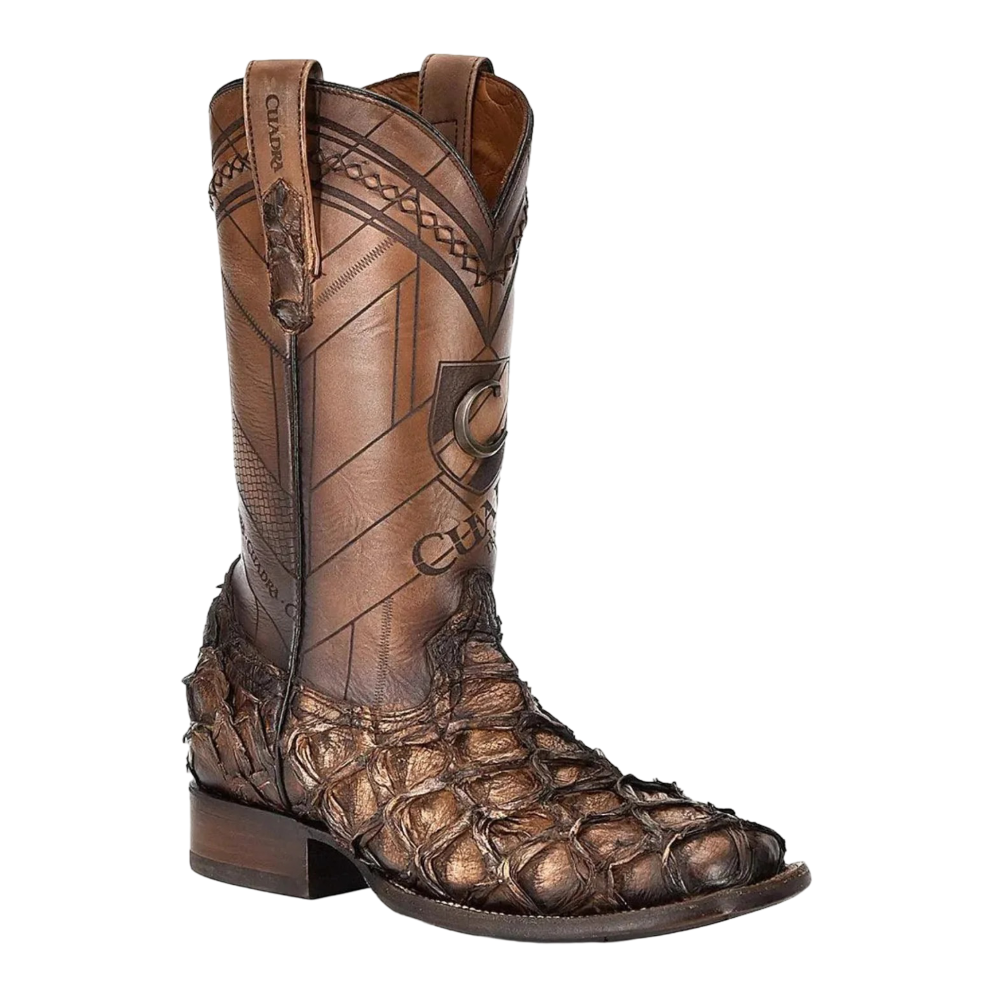 Cuadra MN Pirarucu Square Toe Boot 3Z2FPI Honey